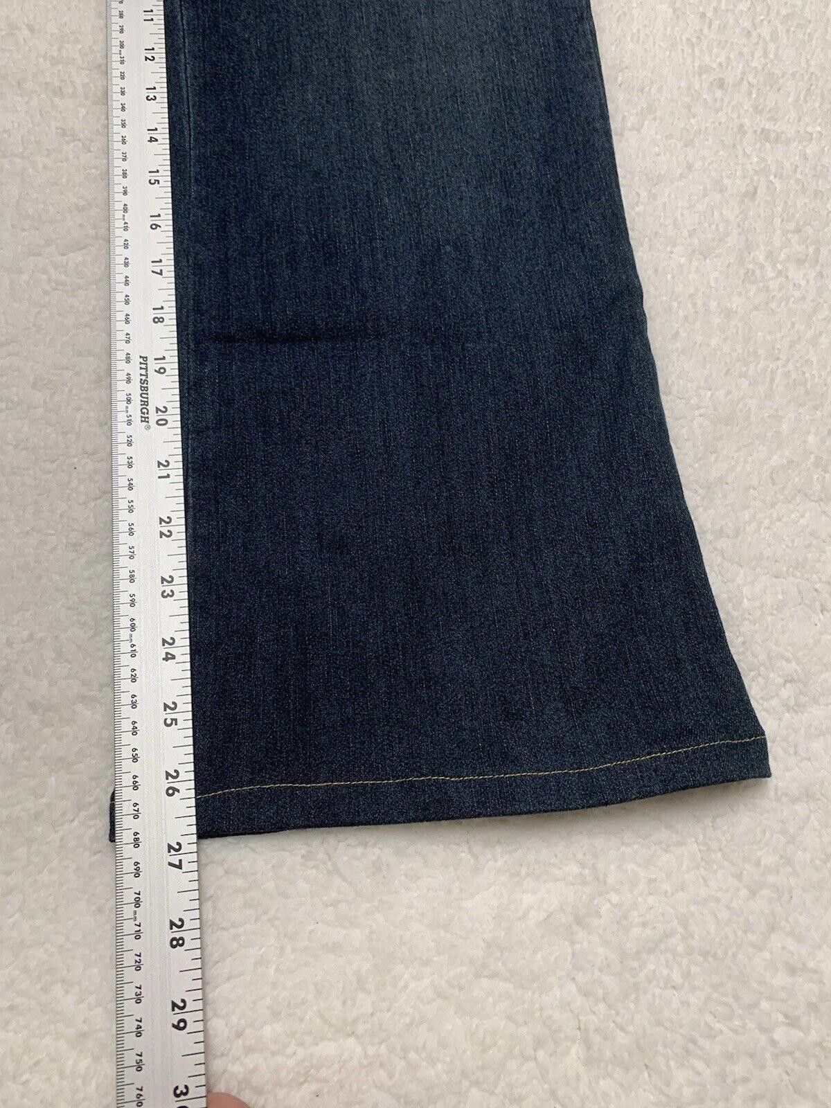 Lee LEE Jeans Women's Sz 18 Short Classic Fit Dark Blue Size 40" / US 18 - 9 Thumbnail