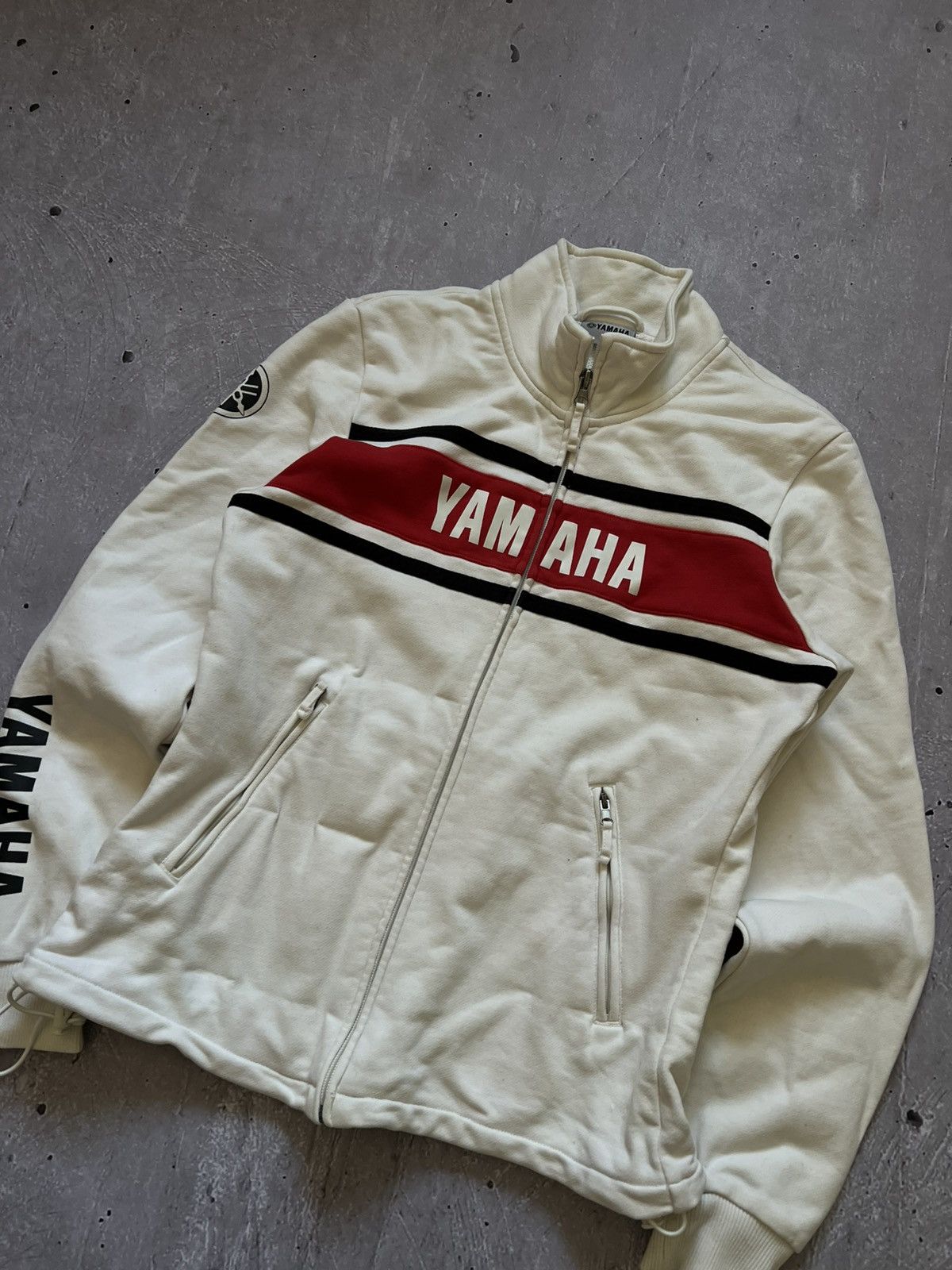 Yamaha YAMAHA Vintage Retro Racing Motorcycle Women's Jacket Size M Size M / US 6-8 / IT 42-44 - 2 Thumbnail