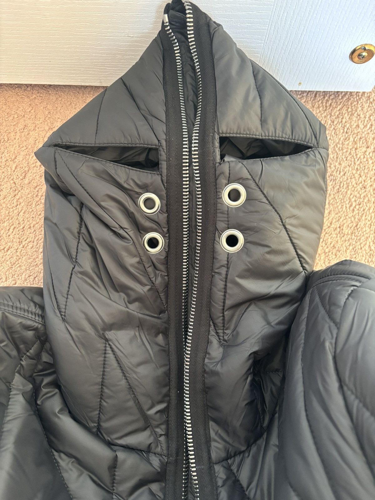 Rick Owens × Rick Owens Drkshdw Rick Owens DRKSHDW FW23 LUXOR GIMP JKT Size US L / EU 52-54 / 3 - 8 Thumbnail