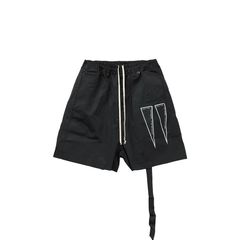 Rick Owens Drkshdw Rick Owens Drkshdw Inverted Triangle Pants Crotch Shorts