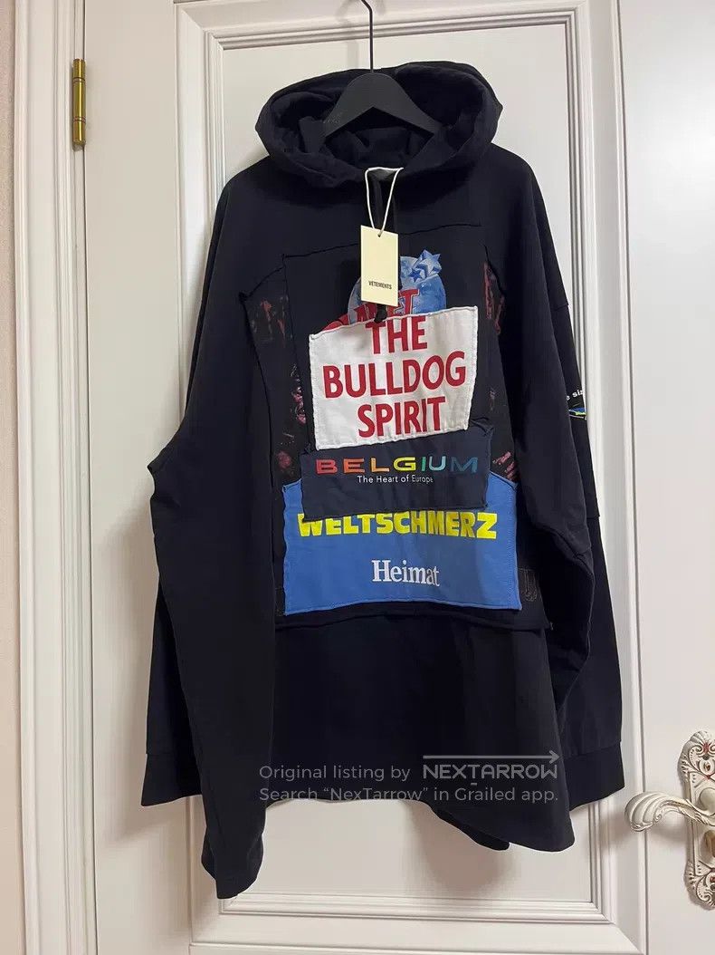 Vetements VETEMENTS Patch Hoodie Size US L / EU 52-54 / 3 - 1 Thumbnail