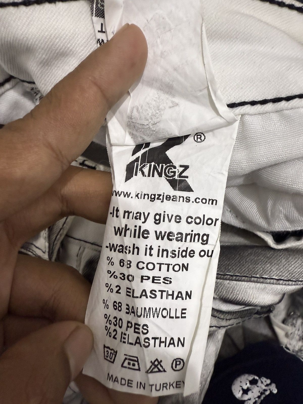 If Six Was Nine KING LIFE TORNADO IFSIX STYLE DENIM PANTS Size US 32 / EU 48 - 11 Thumbnail