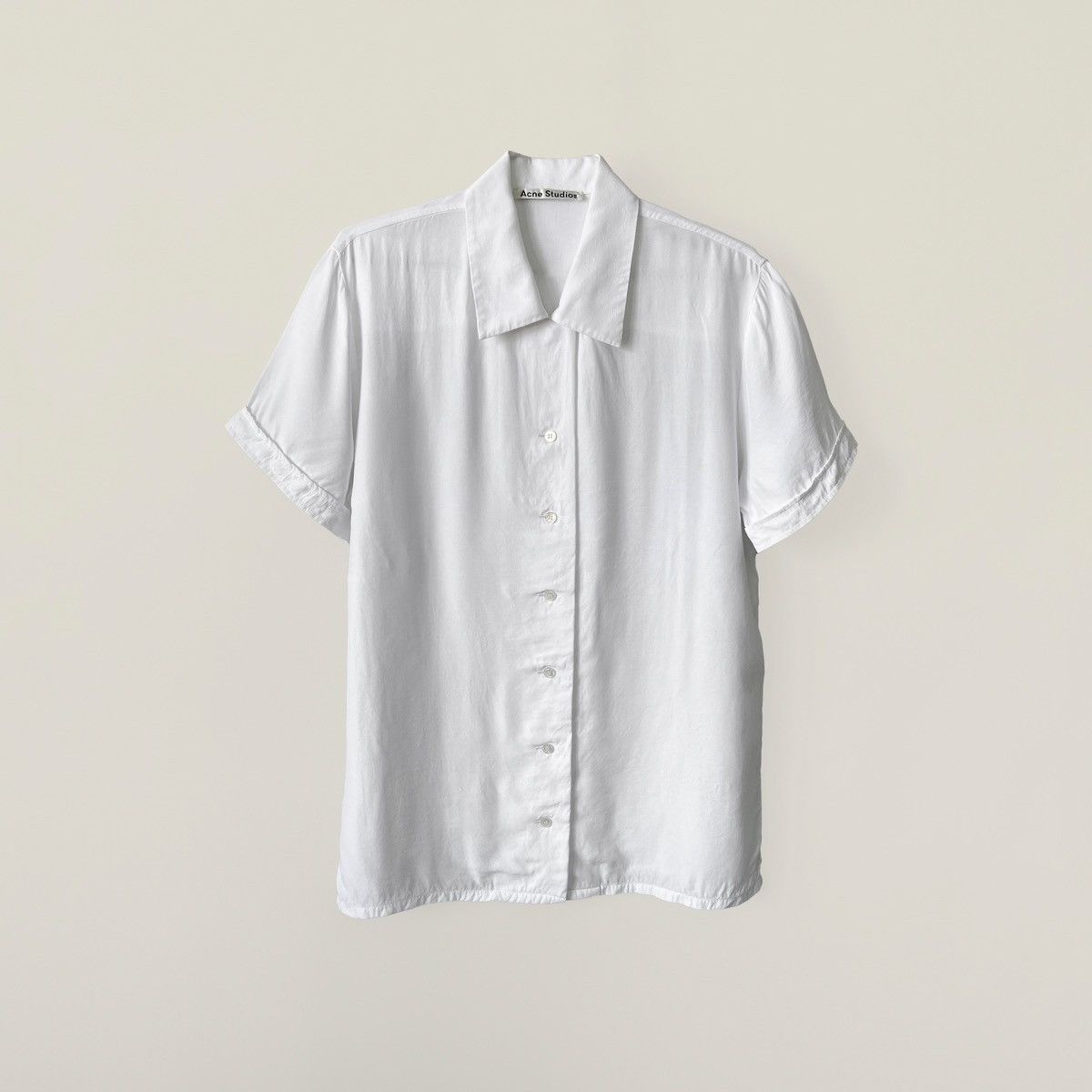 Acne Studios Unisex Rellah Bowling Shirt Size XS / US 0-2 / IT 36-38 - 2 Thumbnail