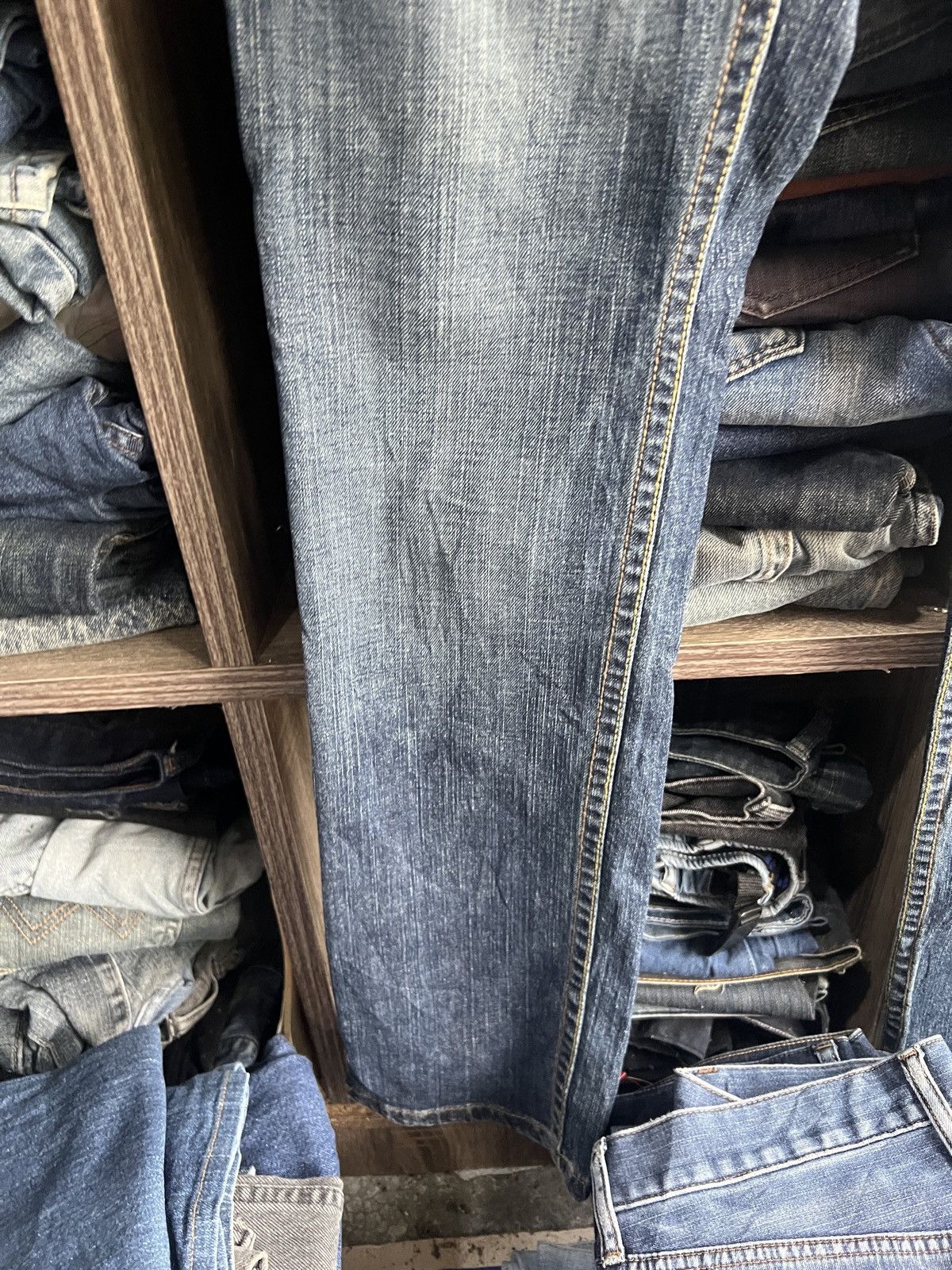 DKNY 🔥DKNY Jeans Distressed Denim Size 34" / US 12 / IT 48 - 7 Thumbnail