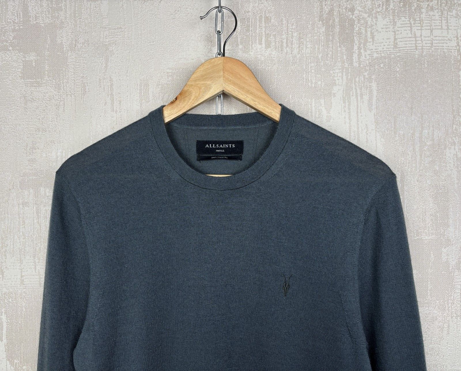 Allsaints AllSaints Mode Merino Wool Crew Neck Sweater Size US S / EU 44-46 / 1 - 1 Thumbnail