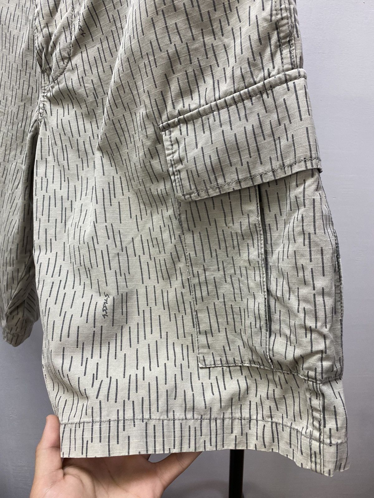 Hypebeast × Stussy VINTAGE STUSSY SHORT PANTS CARGO Size US 34 / EU 50 - 5 Thumbnail