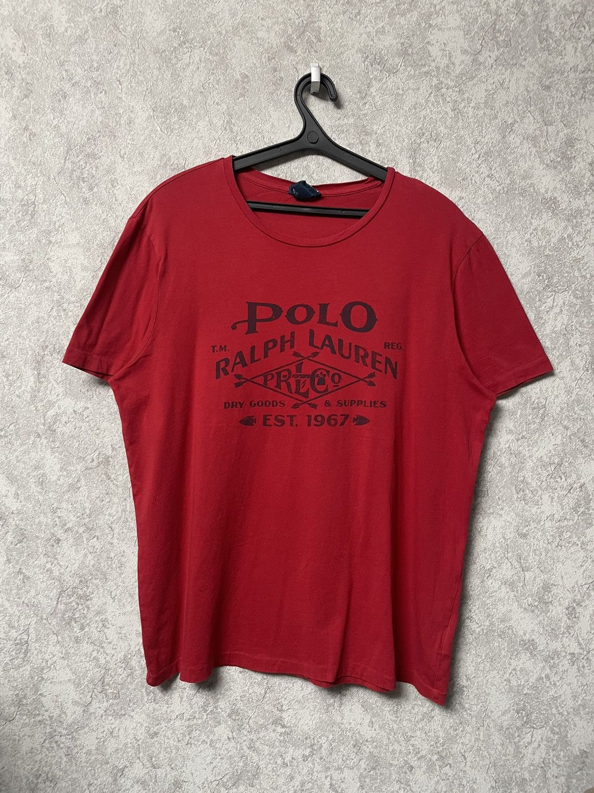 Polo Ralph Lauren Vintage Polo Ralph Lauren Big Logo T-Shirt Streetwear Y2K Size US XL / EU 56 / 4 - 1 Thumbnail