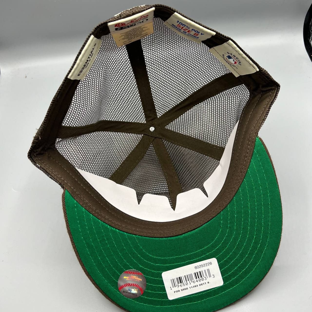 New Era Fear of God 8 59Fifty New Era Mesh Hat Fitted FOG Jordan Size ONE SIZE - 5 Thumbnail