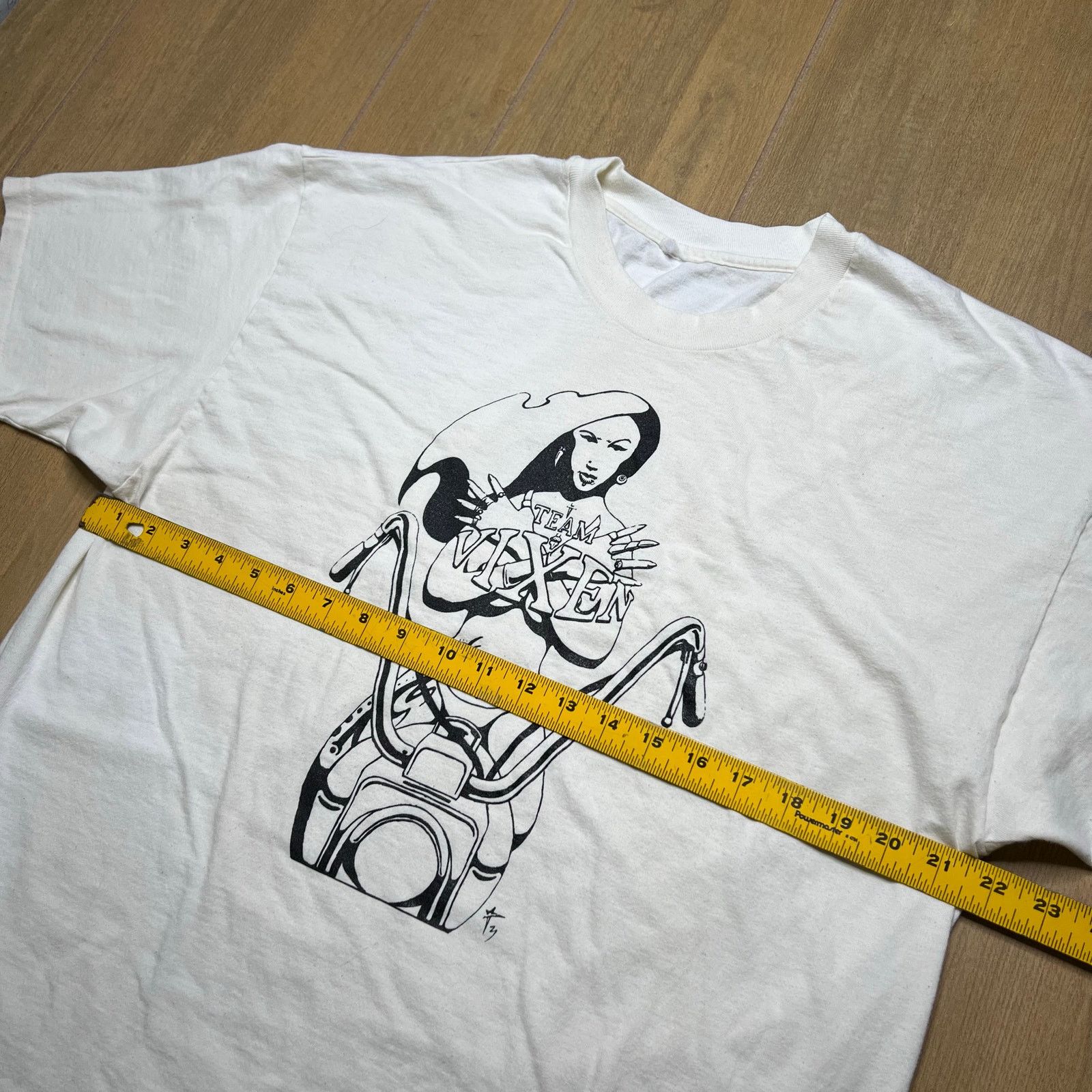 Vintage Vintage Team Vixen T Shirt Mens XL Biker Girl Tattoo Y2K Size US XL / EU 56 / 4 - 6 Thumbnail
