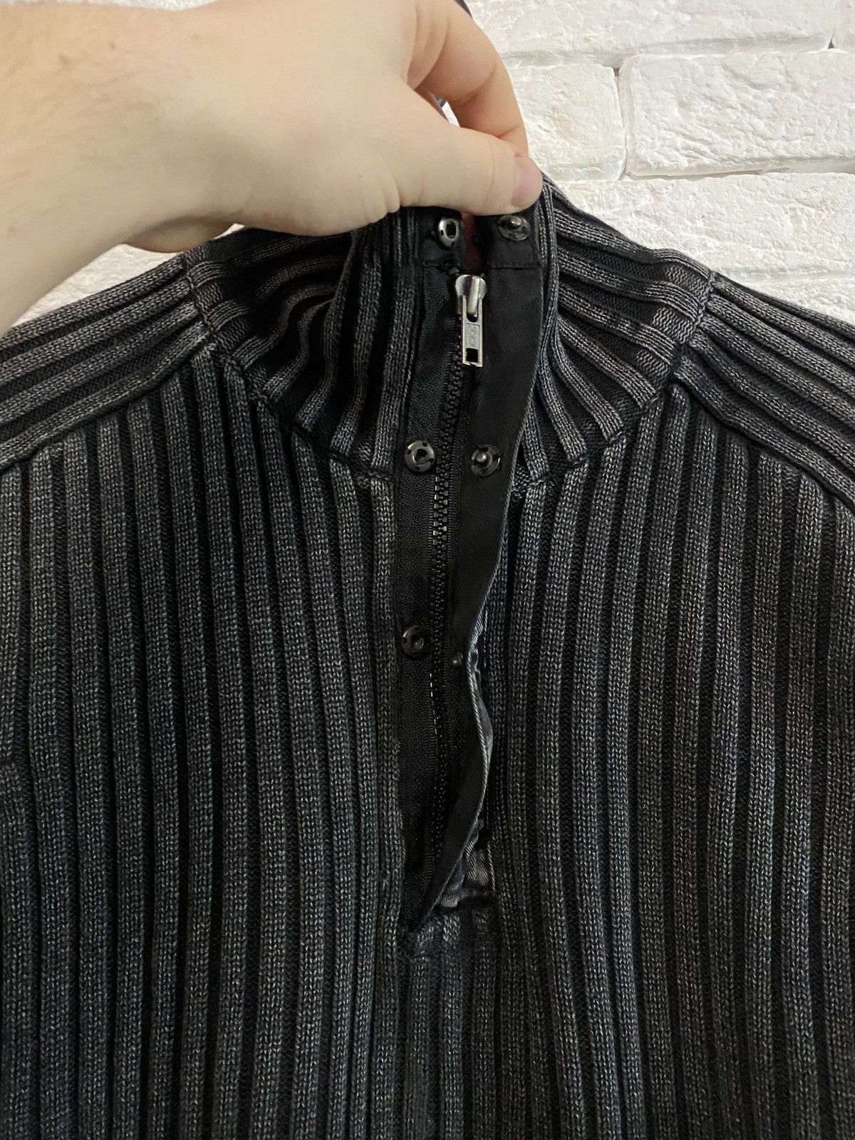 Vintage Vintage Avant Garde Y2K Sweater Opium Size US L / EU 52-54 / 3 - 3 Thumbnail