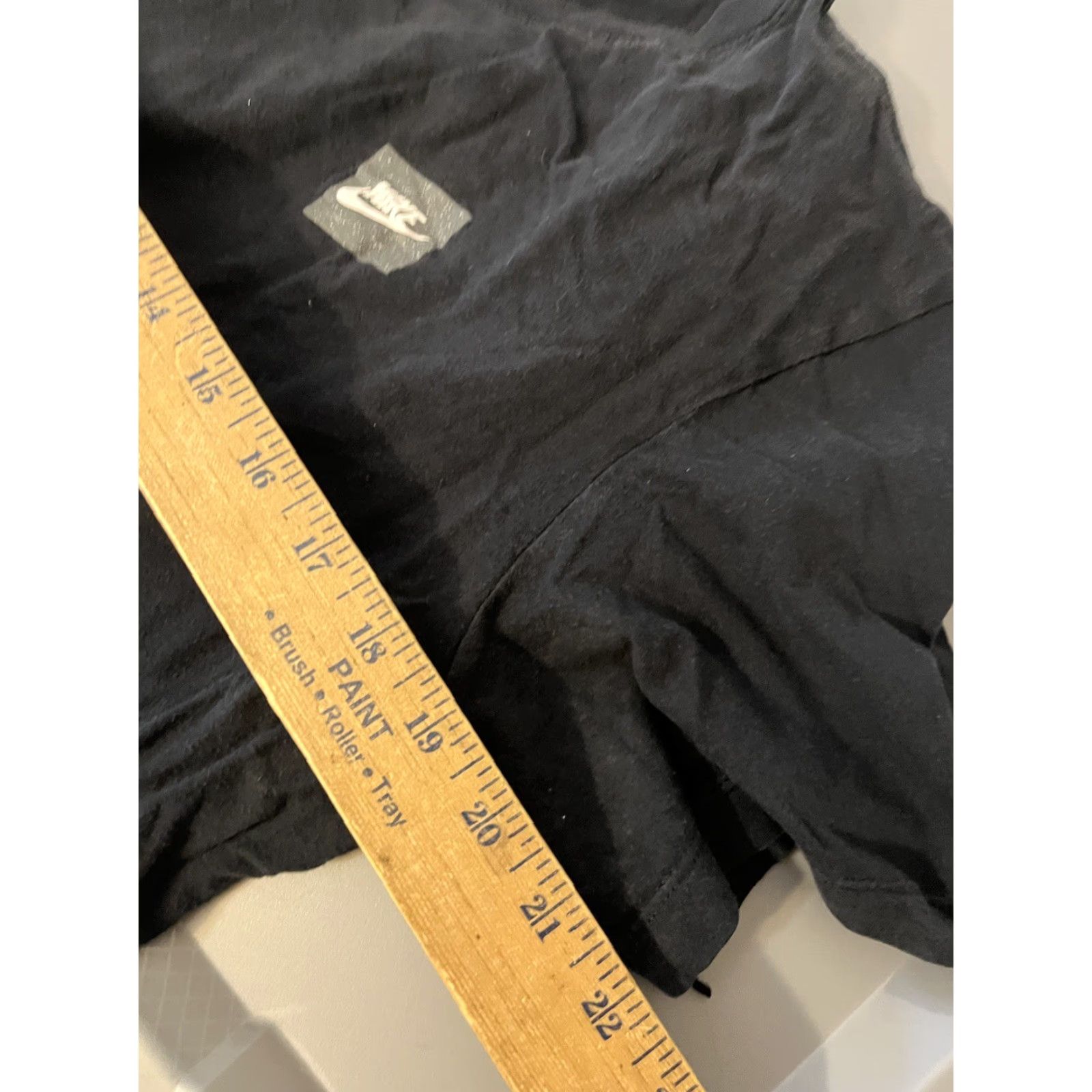 Nike Nike T-Shirt Adult Large Black Short Sleeve Crew Neck Logo Dri-FIT, Men, Nike Size US L / EU 52-54 / 3 - 5 Thumbnail
