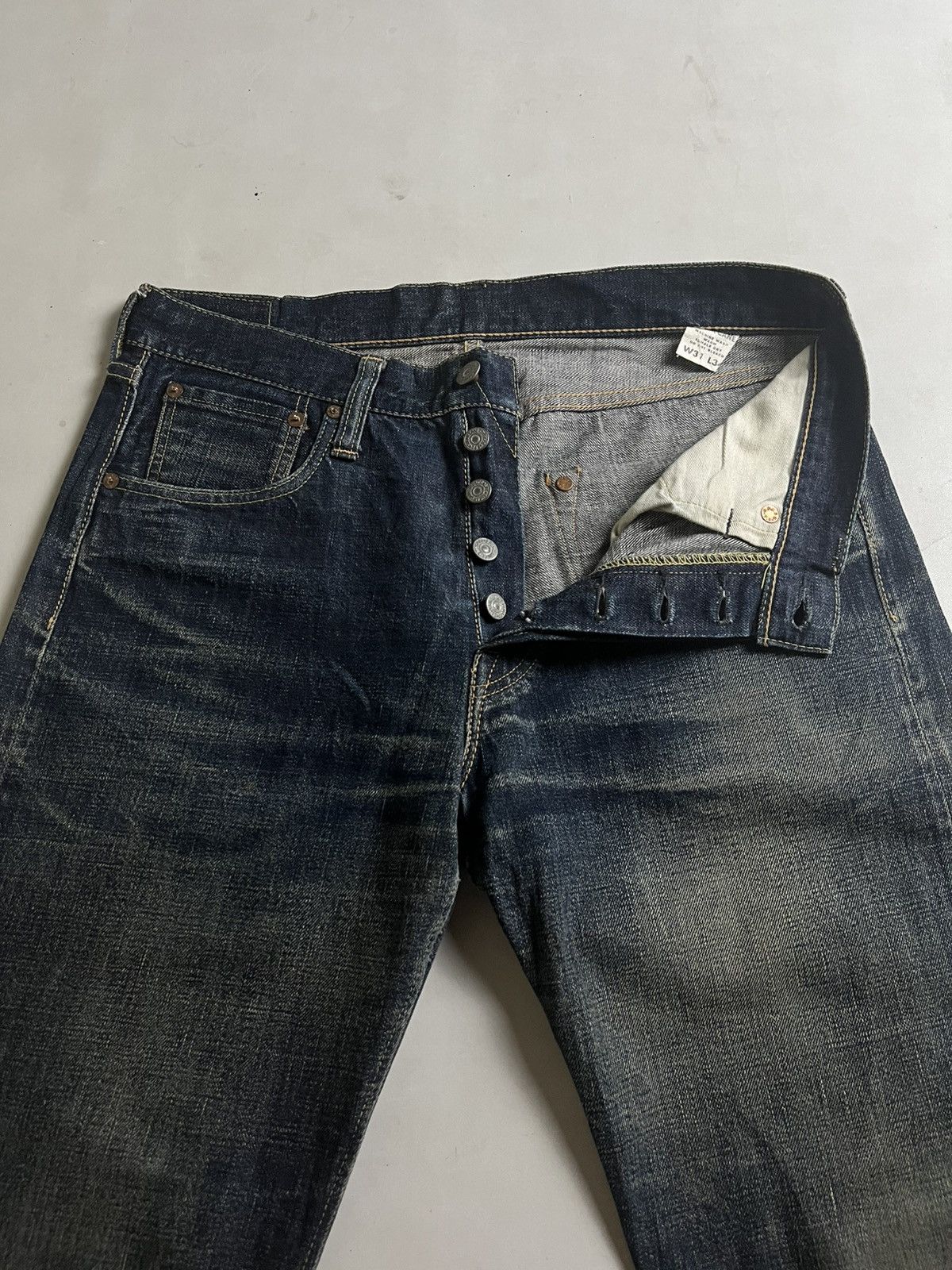 Mister Freedom × Sugar Cane Sugarcane Selvedge denim Lot 2009 Size US 32 / EU 48 - 5 Thumbnail