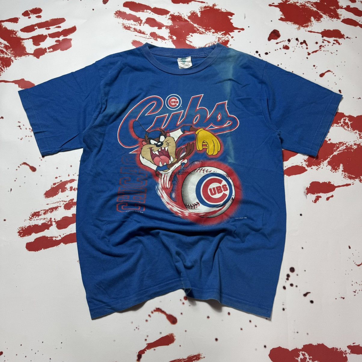 Vintage × Warner Bros vintage 1996 baseball taz t shirt cuba Size US L / EU 52-54 / 3 - 1 Thumbnail