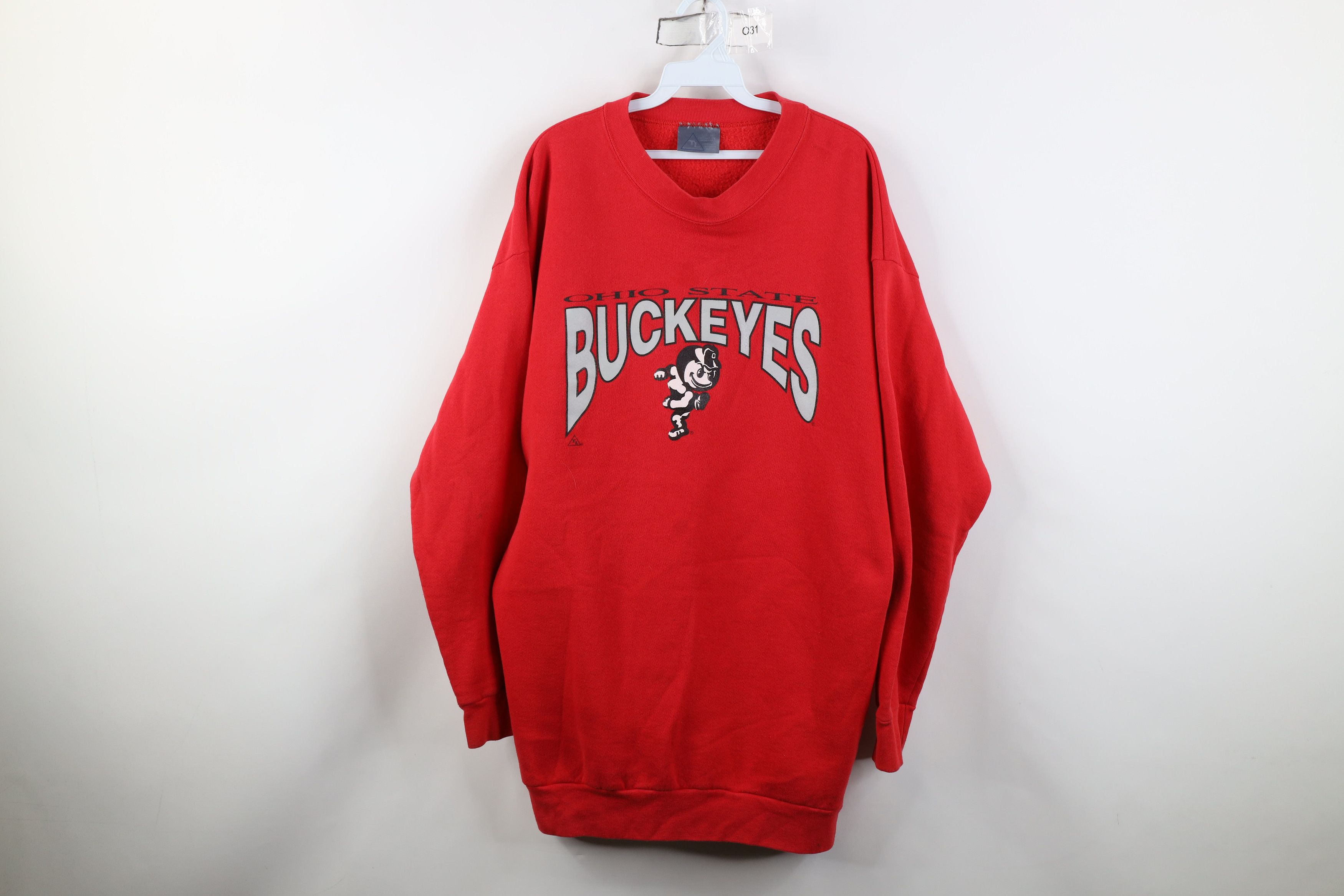 Vintage Vintage 90s Ohio State University Crewneck Sweatshirt USA Size US L / EU 52-54 / 3 - 1 Thumbnail