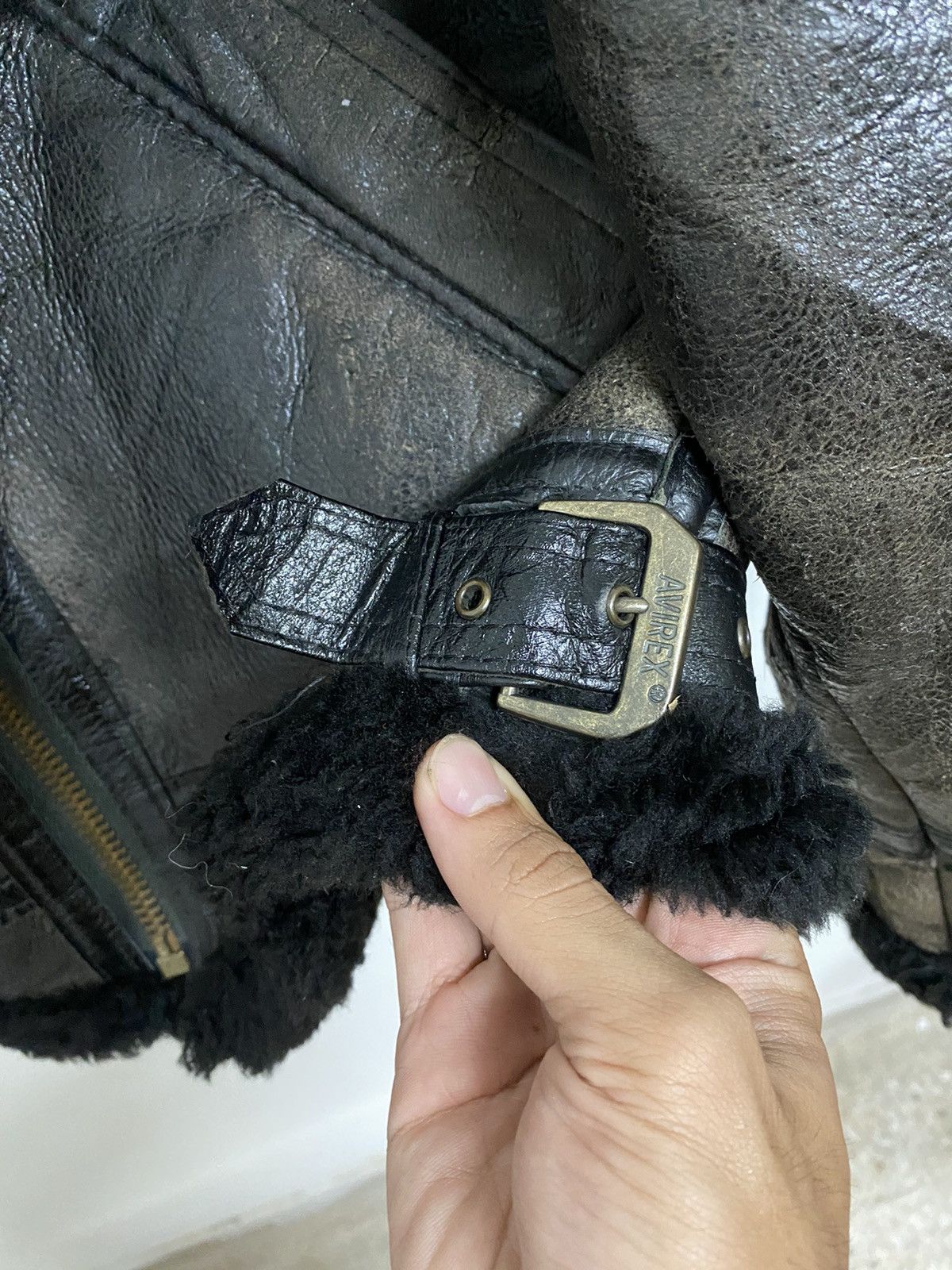 Avirex Avirex Limited B-3 OG 1986 Shearling Sheepskin Jacket Size US M / EU 48-50 / 2 - 6 Thumbnail