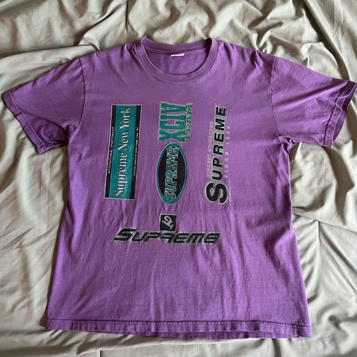 Supreme Supreme multi logo tee Size US M / EU 48-50 / 2 - 1 Thumbnail