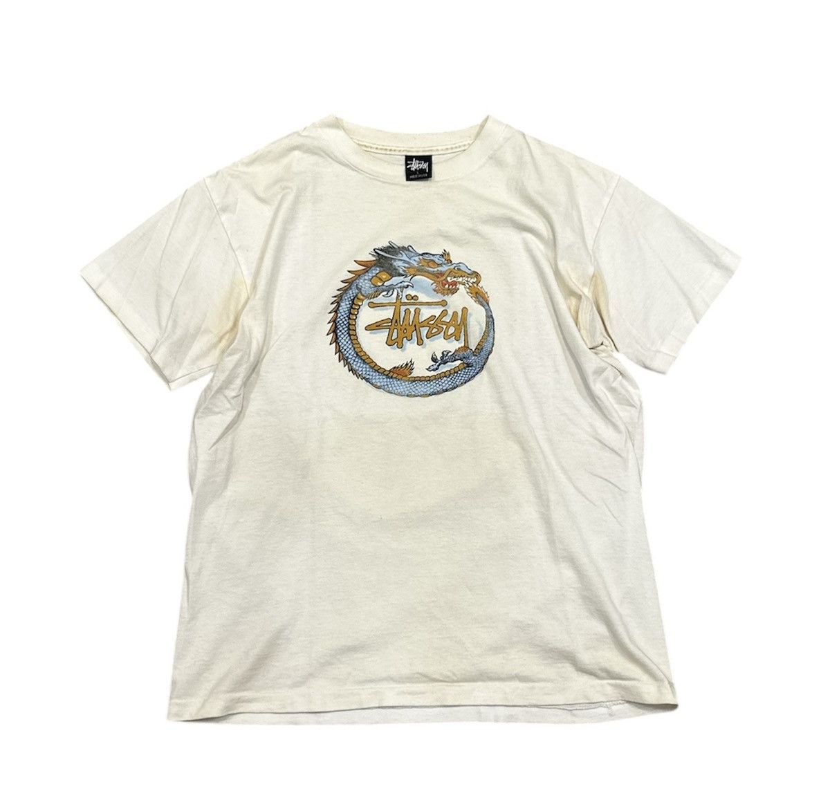 Stussy STUSSY DRAGON TEE Size US L / EU 52-54 / 3 - 1 Thumbnail