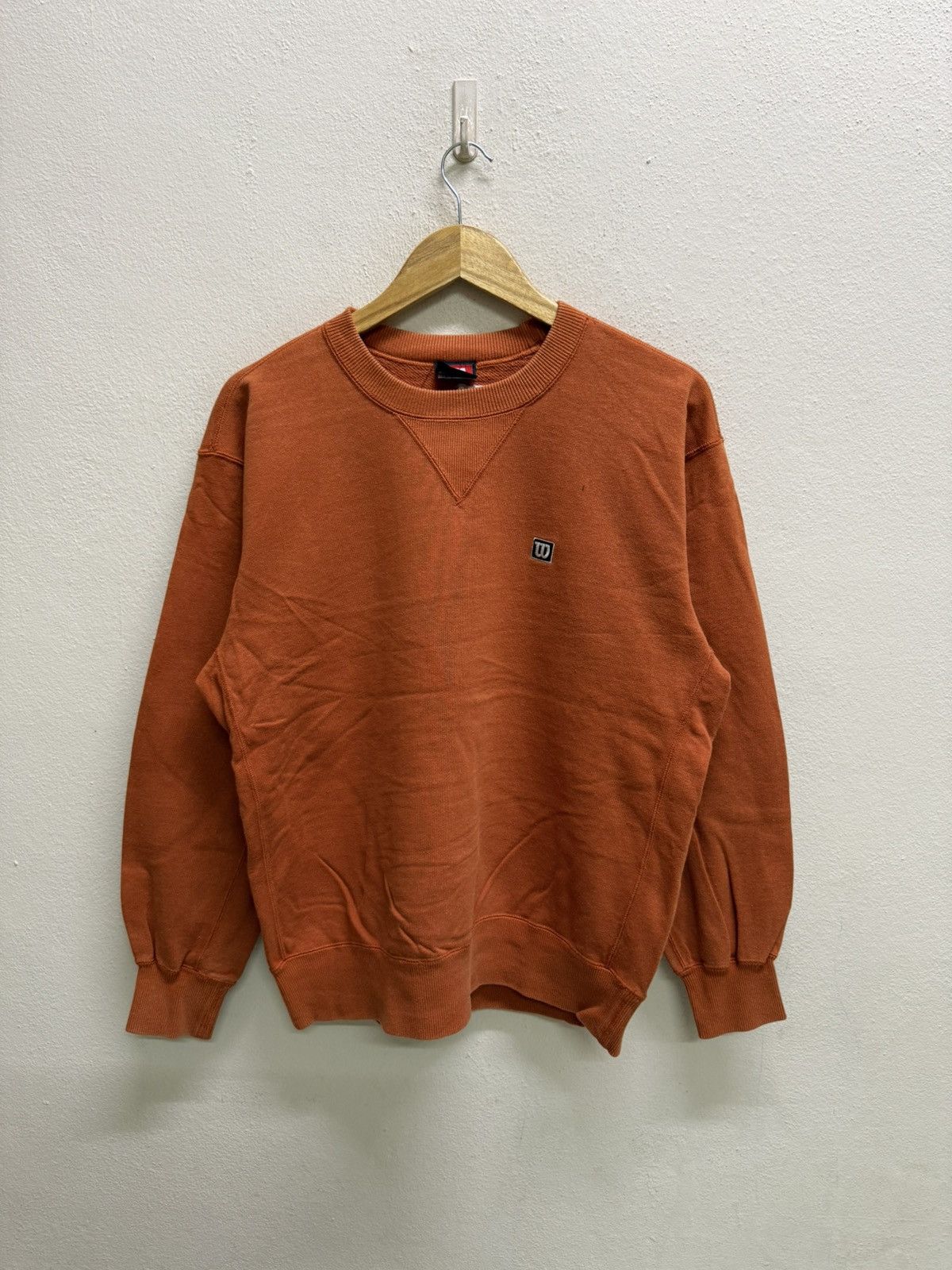 Wilson Vintage 90s Wilson Embroidery Logo Crew Neck Sweatshirt Size US M / EU 48-50 / 2 - 16 Thumbnail