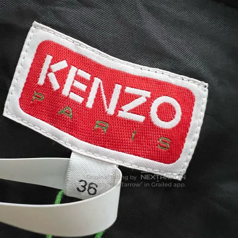 Kenzo Kenzo Black Casual Tie-Dyed Jacket Size XS / US 0-2 / IT 36-38 - 3 Thumbnail