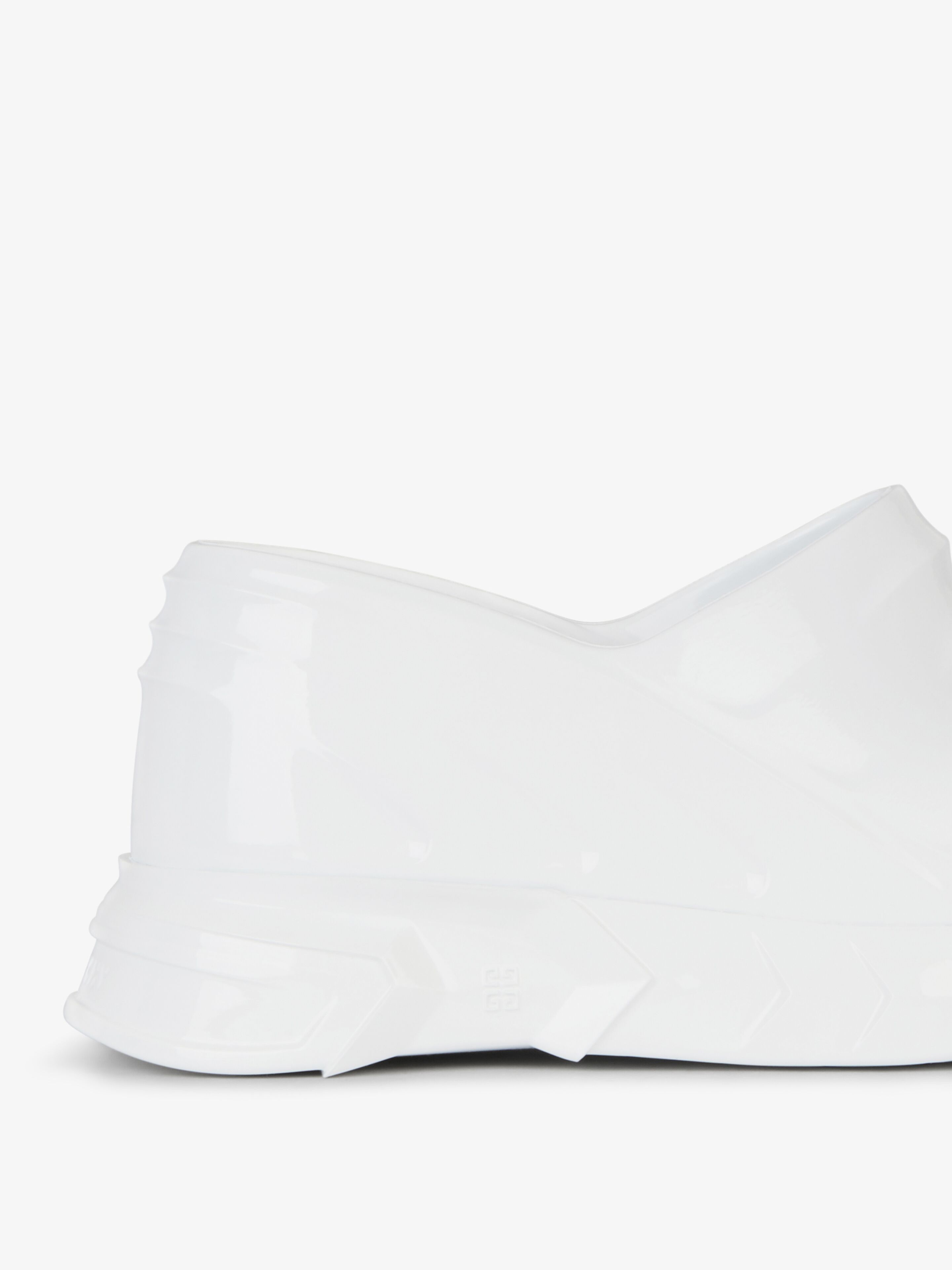 Givenchy oc11z0825 Marshmallow Wedge Sandals In Rubber in White Size US 11 / IT 41 - 6 Thumbnail
