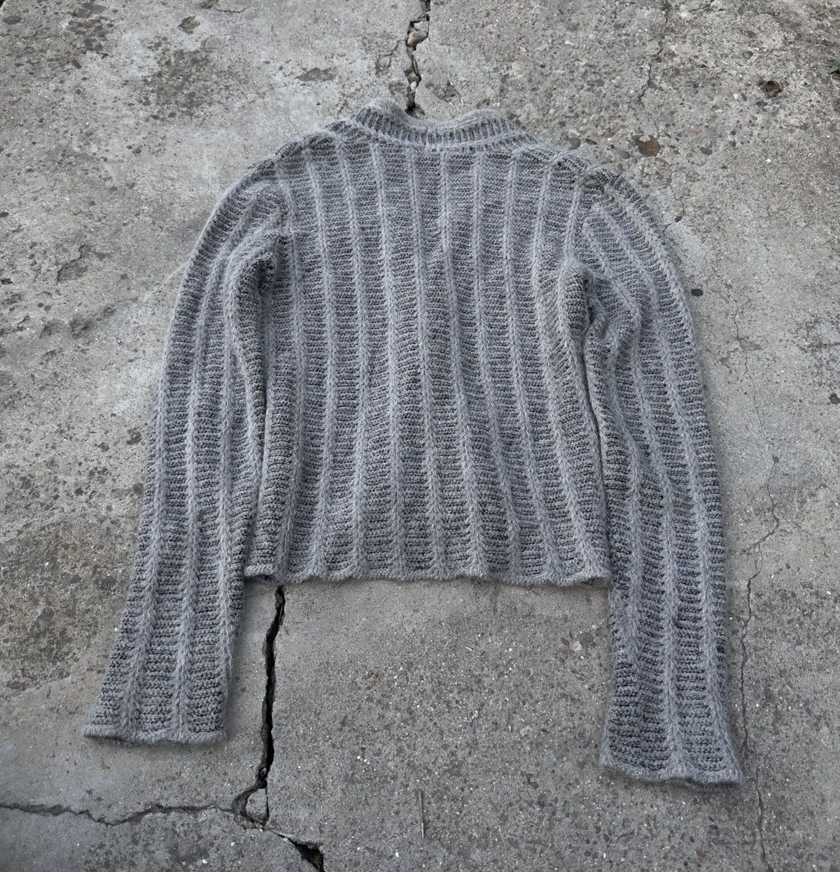 Annette Gortz Annette Gortz archive wool/mohair cardigan Size M / US 6-8 / IT 42-44 - 4 Thumbnail