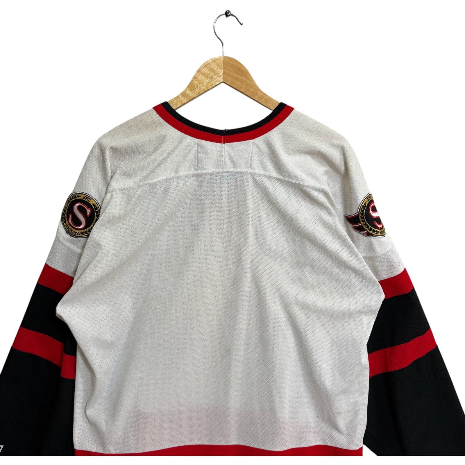 Ccm Vintage CCM Ottawa Senators Team Logo NHL Jersey XL Size US XL / EU 56 / 4 - 6 Thumbnail