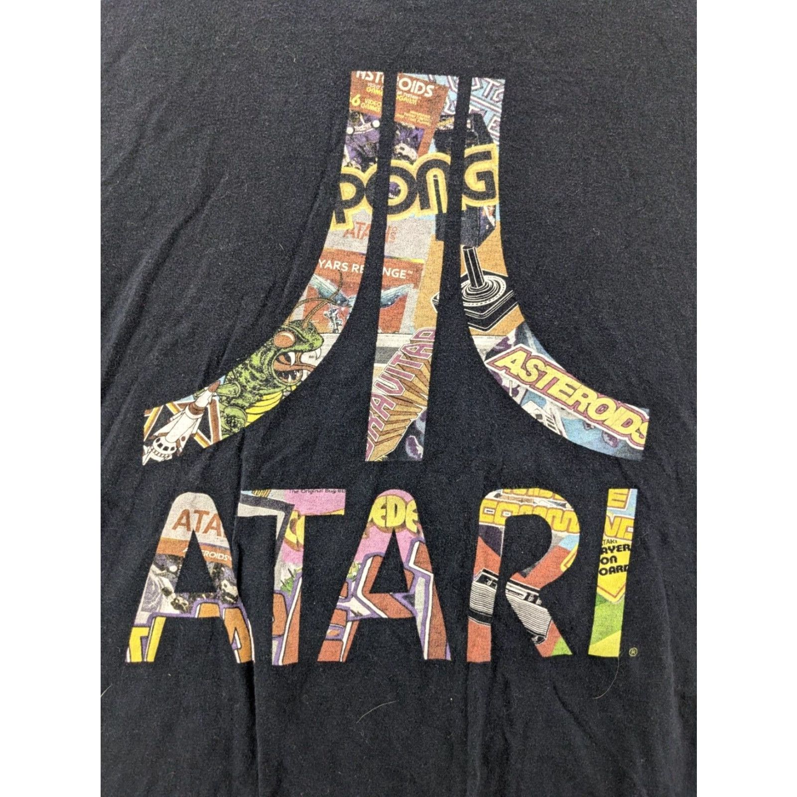 Ripple Junction Atari Mens Extra Large Black Ripple Junction Gaming Shirt Size US XL / EU 56 / 4 - 2 Thumbnail