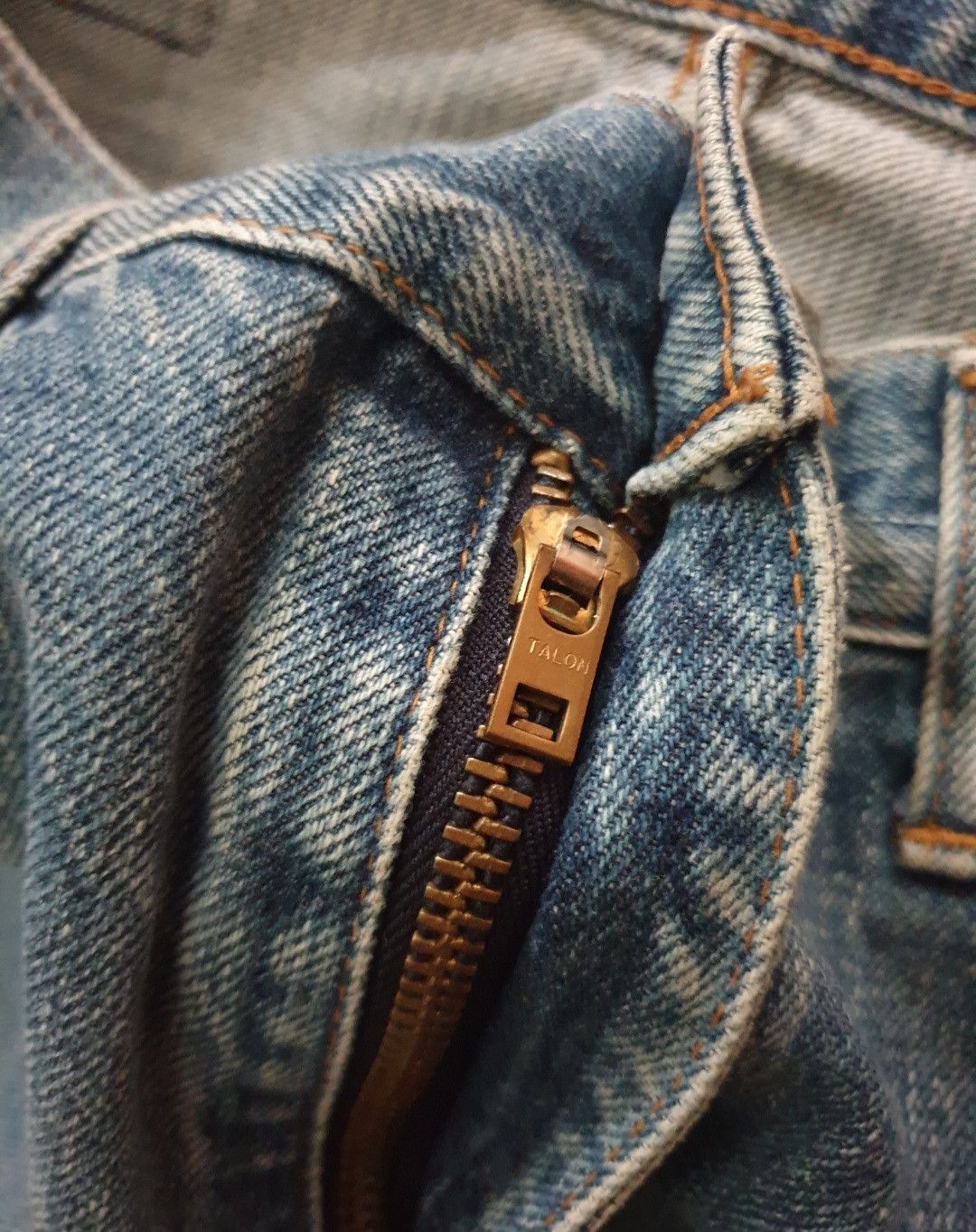 Levi's 💥Vintage Levis big E 502 Salvedge J22 denim pant Size US 30 / EU 46 - 20 Thumbnail
