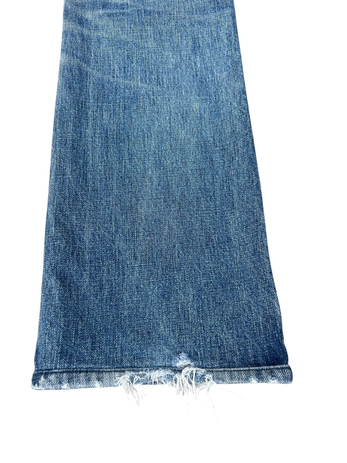 Japanese Brand Vintage Roarguns Japan Distressed Denim Flare Jeans Size US 31 - 20 Thumbnail