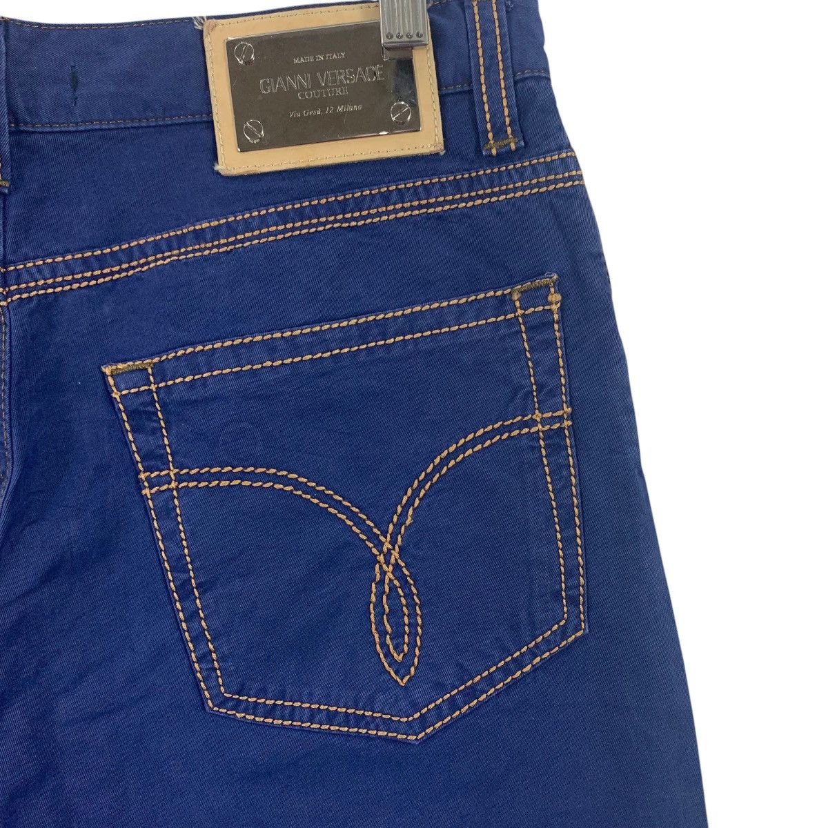 Designer × Versace GIANNI VERSACE Blue jeans Size 32" / US 10 / IT 46 - 16 Thumbnail