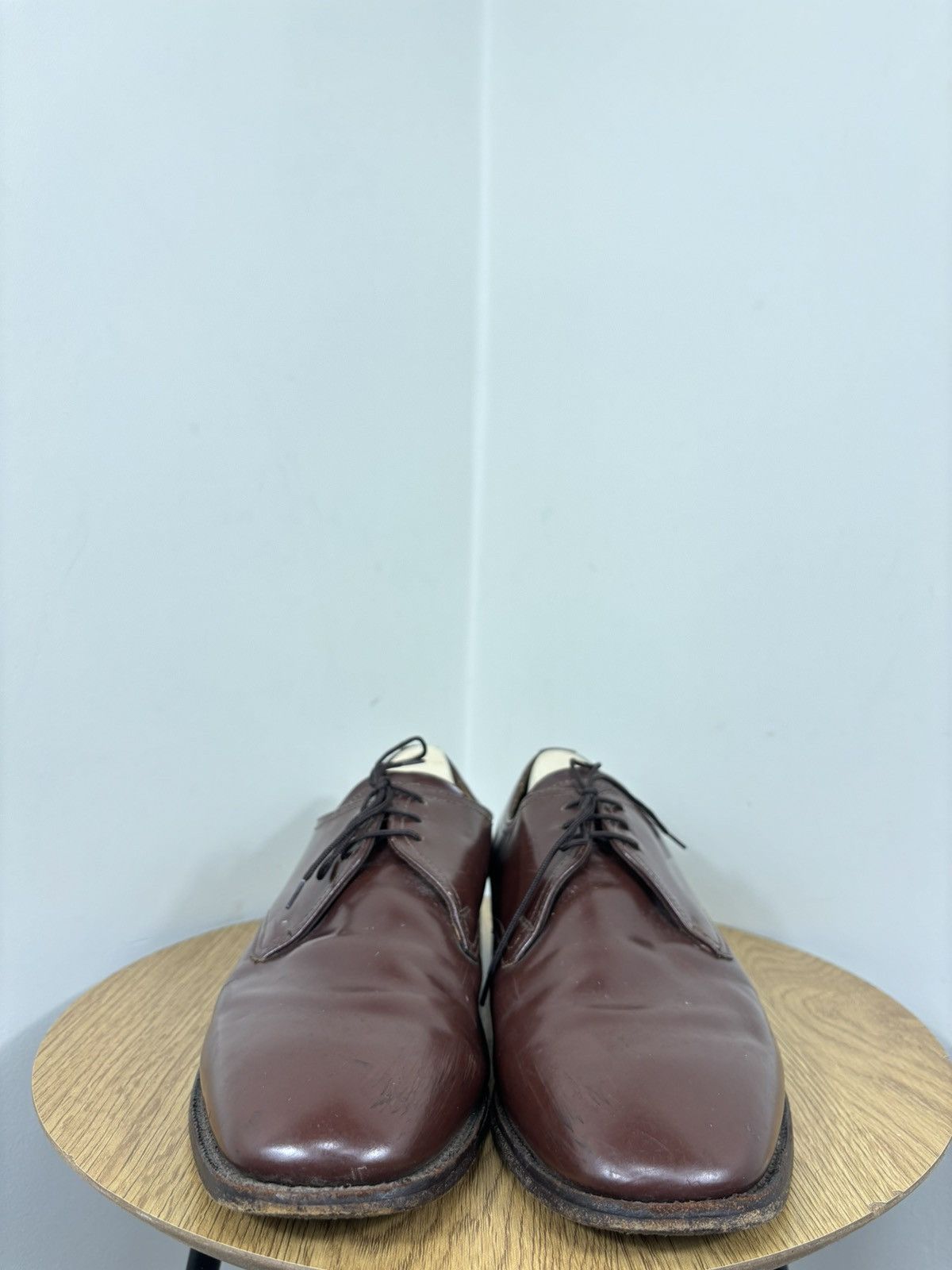 Shipton & Heneage Shipton & Heneage Men’s Dark Burgundy Leather Dress Shoes Size US 12 / EU 45 - 6 Thumbnail