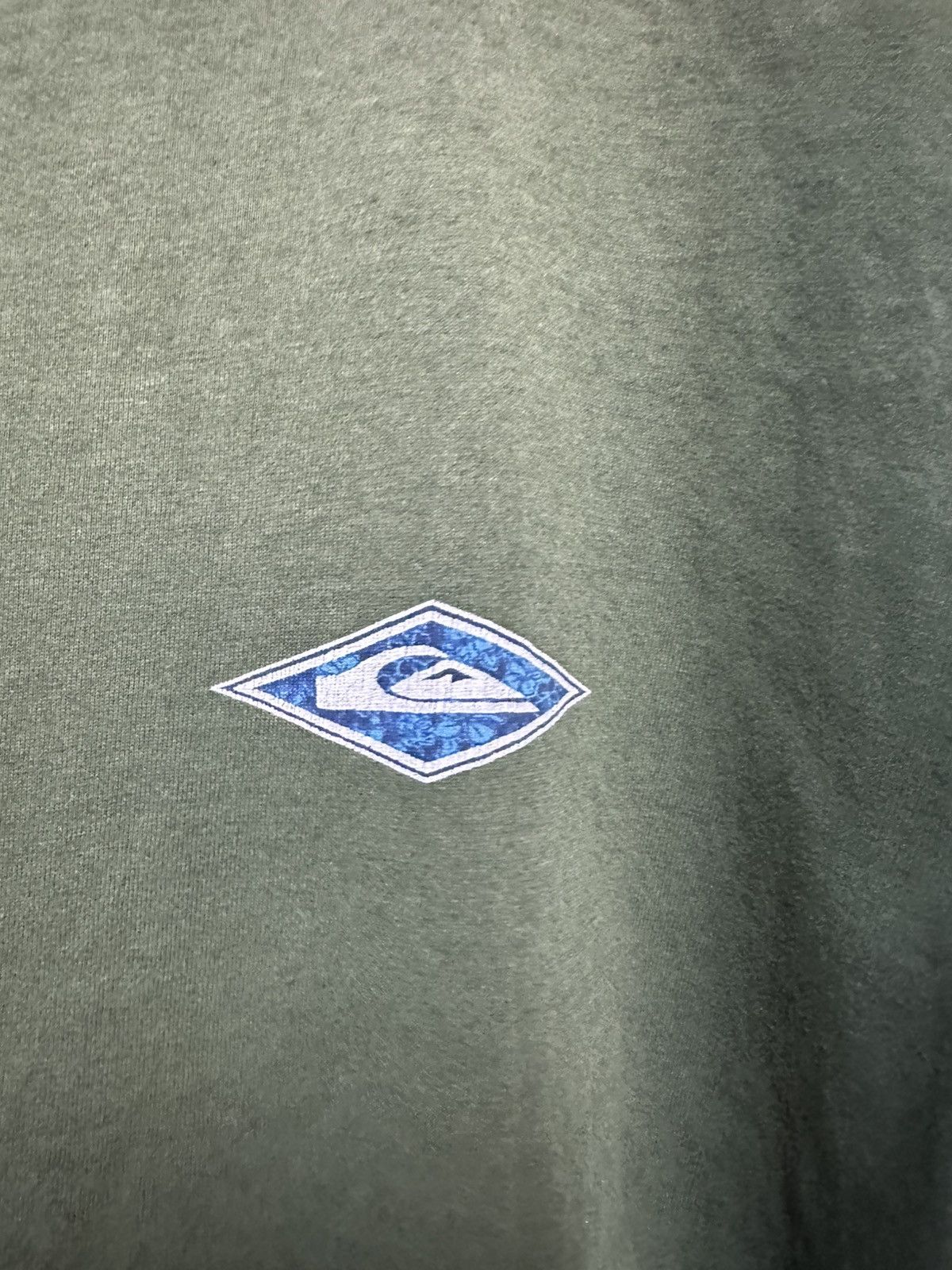 Quiksilver Vintage Thrashed Sunfaded Quiksilver Tshirt Size US L / EU 52-54 / 3 - 15 Thumbnail
