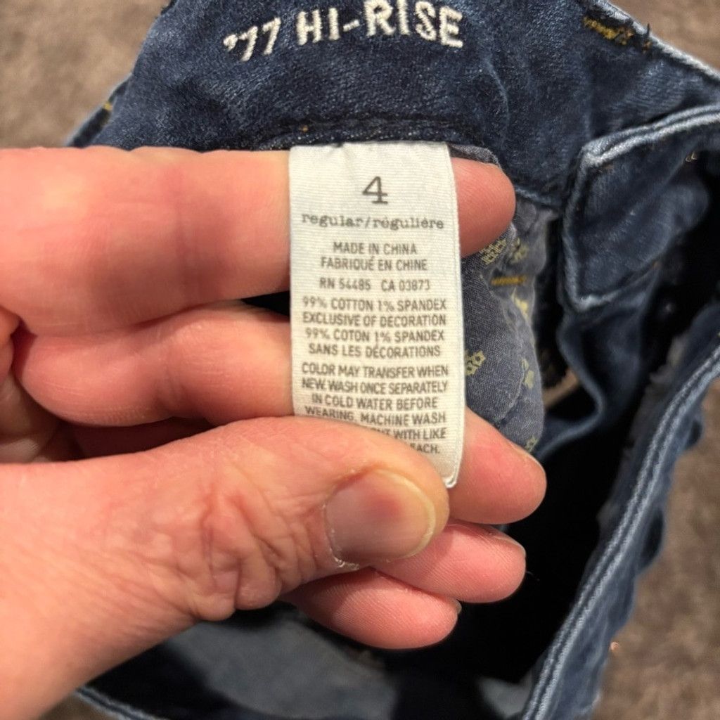 American Eagle Outfitters Women’s American Eagle Hi Rise Jeans Size 27" / US 4 / IT 40 - 6 Thumbnail