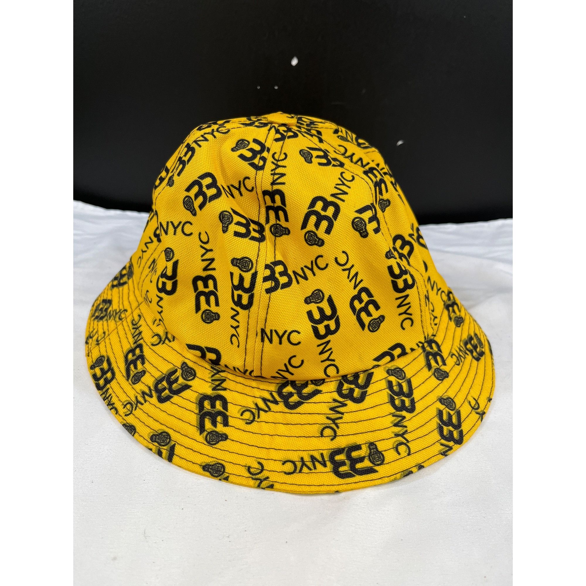 Other BB NYC Unisex Yellow Bucket Hat SKU 6160 Size ONE SIZE - 1 Thumbnail