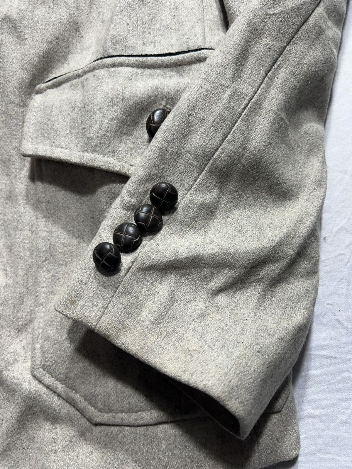 Number (N)ine Number (N)ine herringbone suede patch field jacket Size US L / EU 52-54 / 3 - 3 Thumbnail