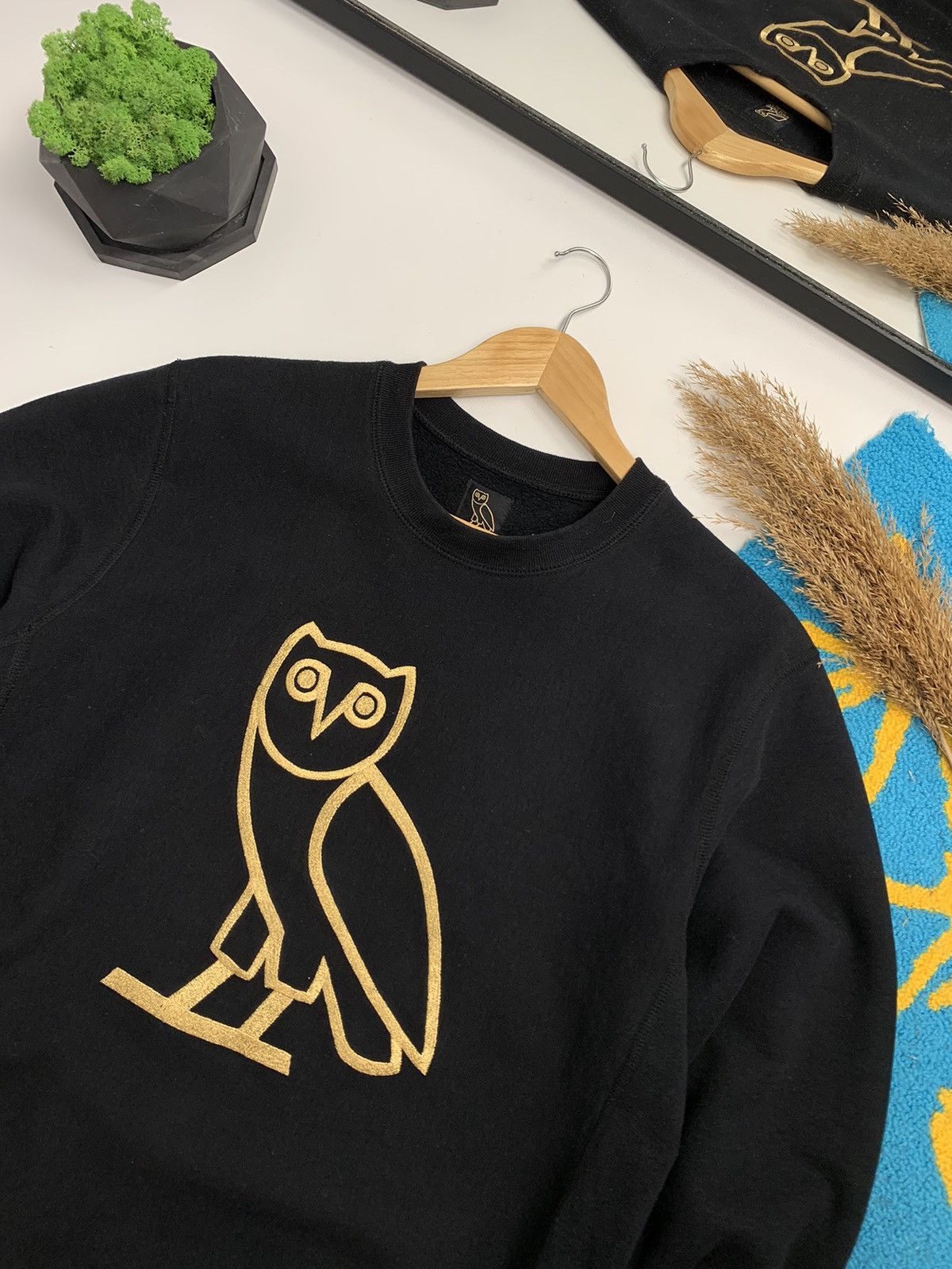 October's Very Own × Vintage October’s Very Own Big Logo Heavy Cotton CrewNeck Sweatshirt Size US M / EU 48-50 / 2 - 7 Thumbnail