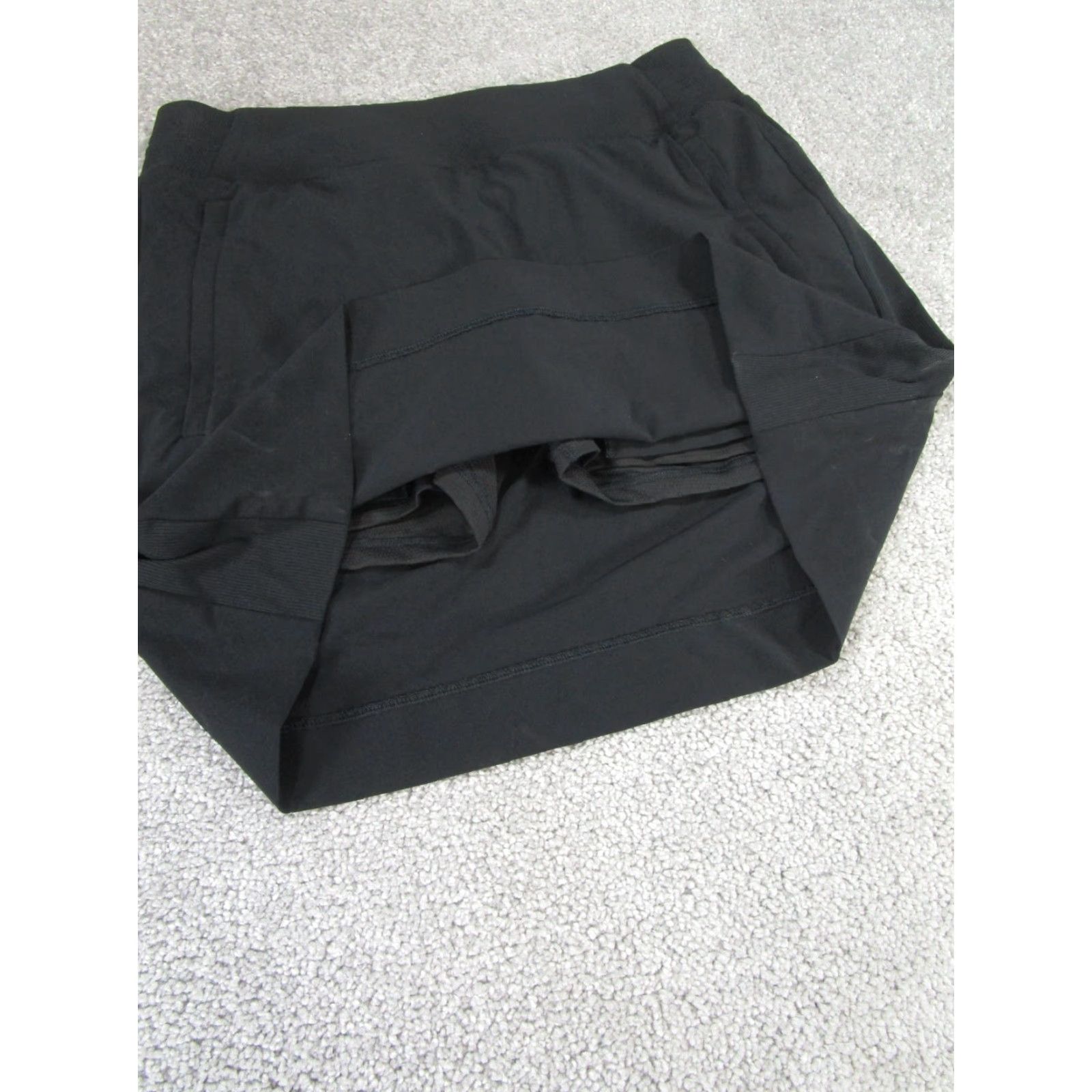 Athleta VINTAGE Athleta Womens Skort Activewear 6 Black Mini 16" Outdoor Tennis Golf Walking Women Size ONE SIZE - 3 Thumbnail