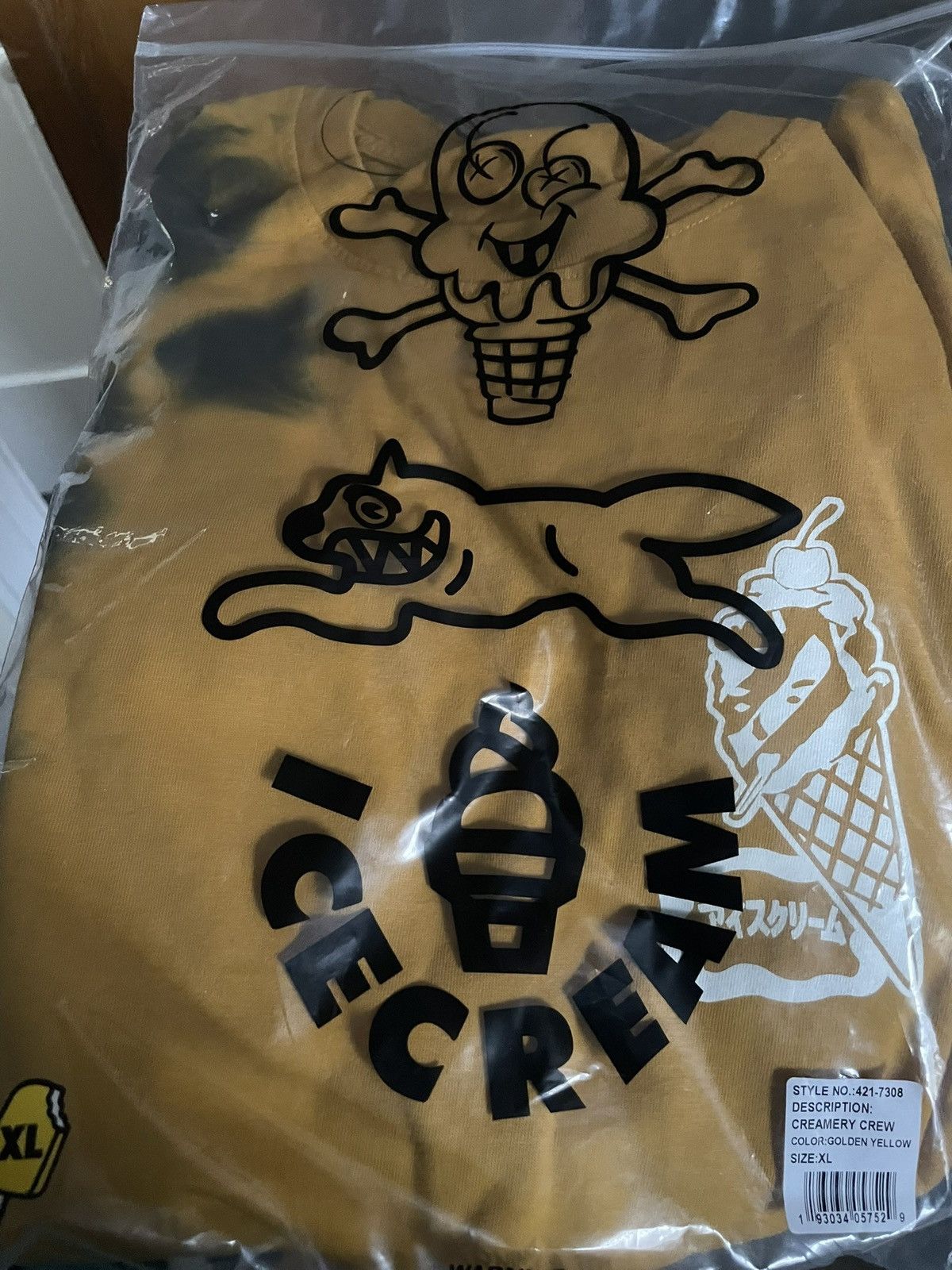 Billionaire Boys Club Billionaire boys club Ice Cream Creamery Crew Yellow TyeDye Size US XL / EU 56 / 4 - 6 Thumbnail