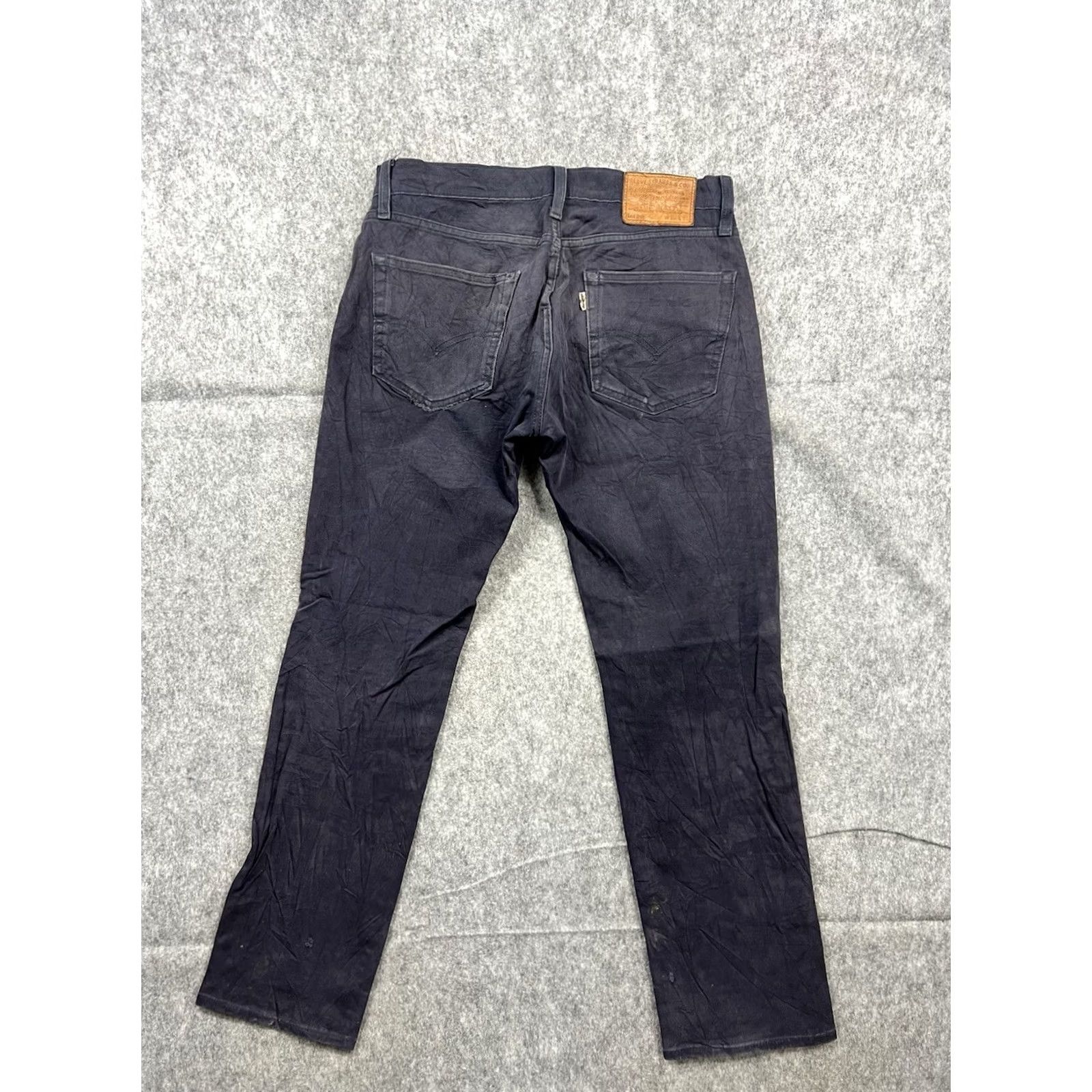 Levi's Levi'S 511 Premium Pants Men Navy Blue Slim Fit Straight Leg Jeans - Mens - Sz 30x30 Size US 30 / EU 46 - 2 Thumbnail