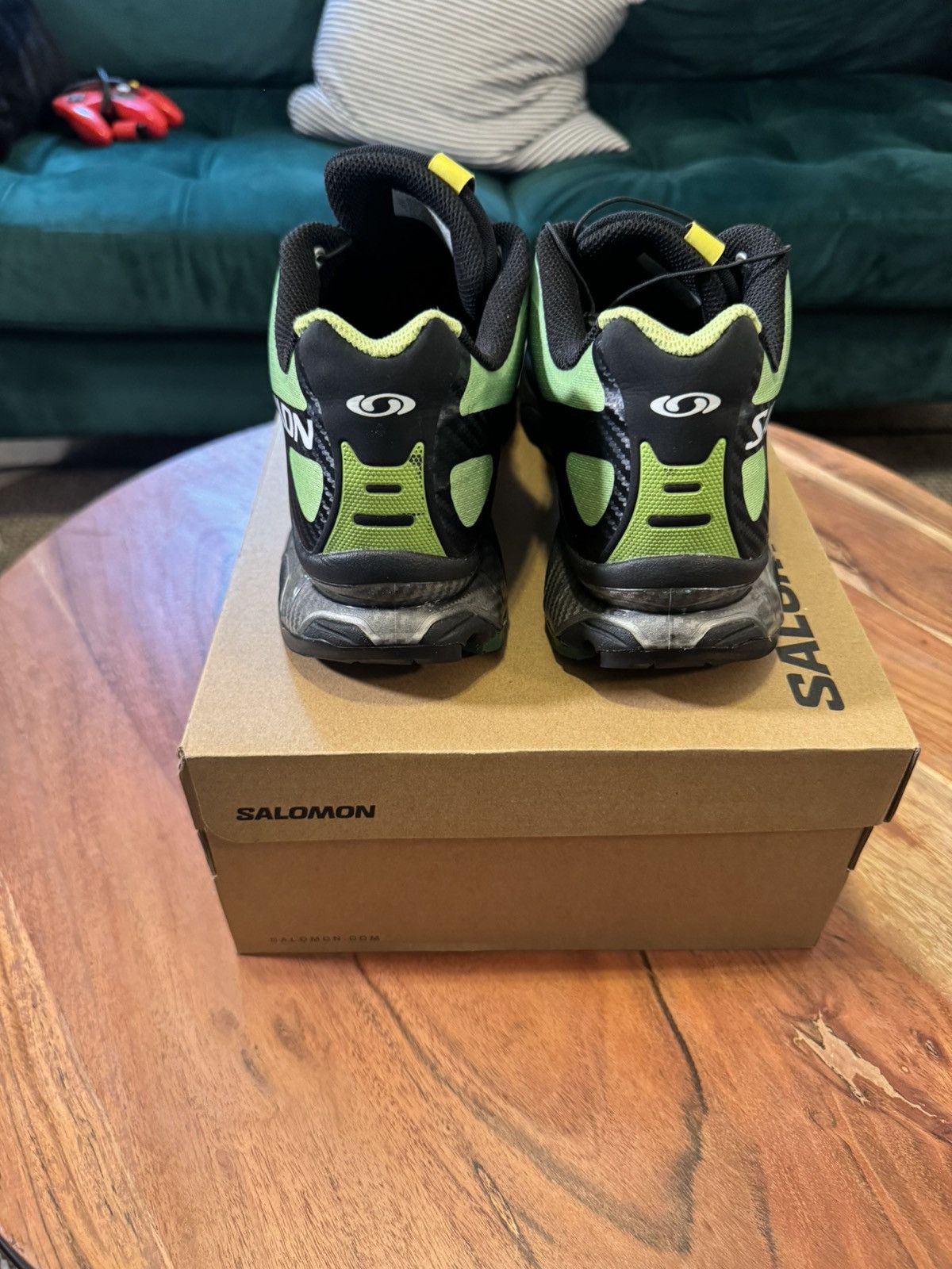 Salomon Salomon XT-4 Eden Bright Lime Green Size US 10.5 / EU 43-44 - 3 Thumbnail