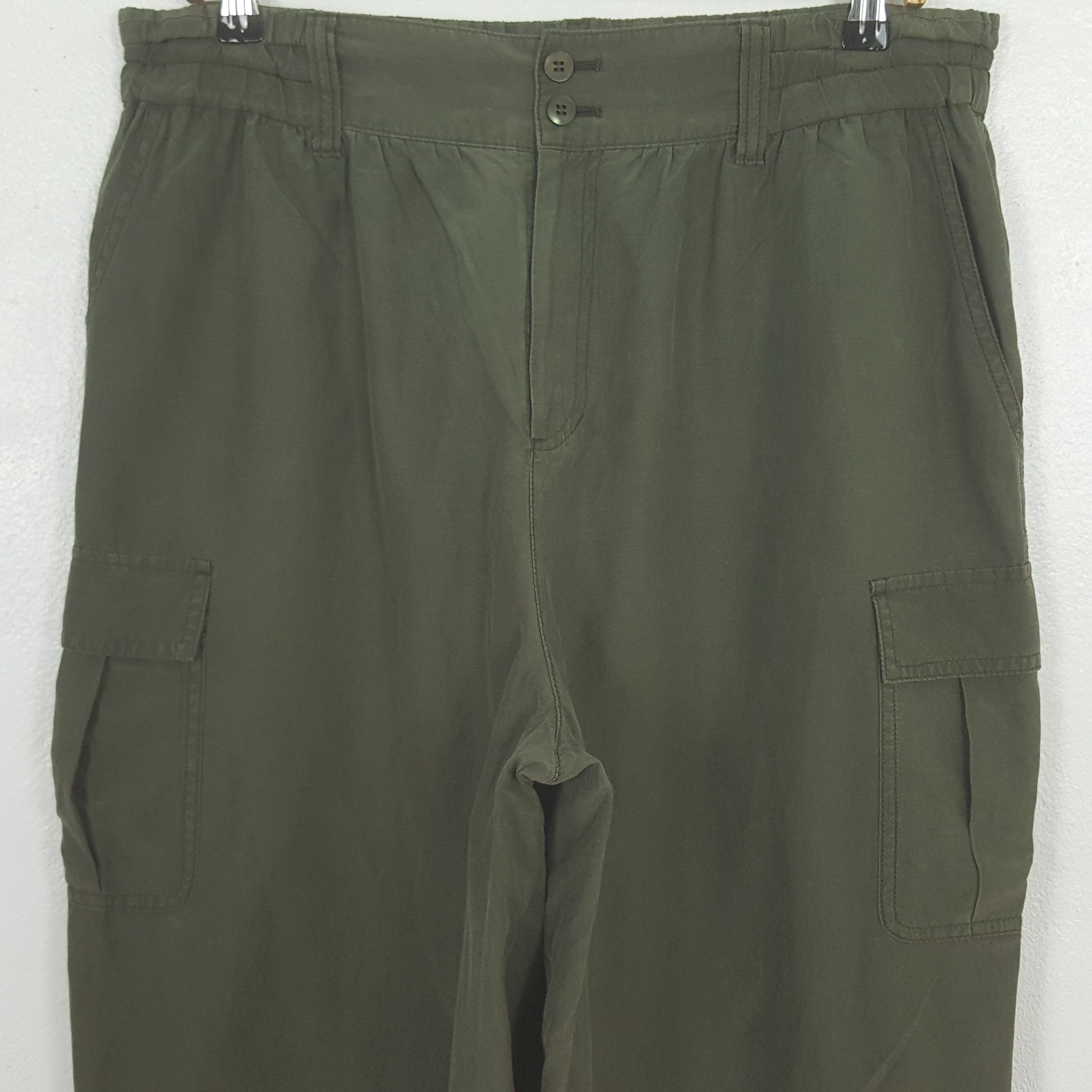 Japanese Brand Vintage Lequipe Yoshie Inaba Cargo Baggy Pants C297N26 Size US 34 / EU 50 - 2 Thumbnail