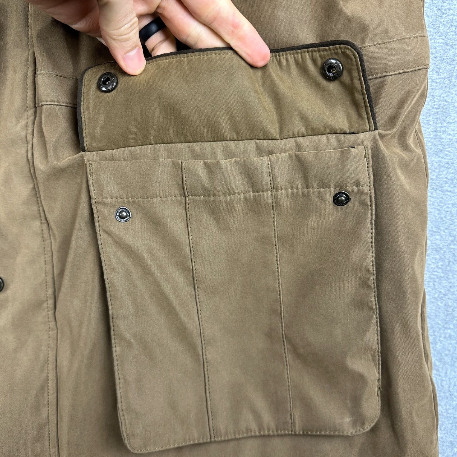 Jos. A. Bank Jos. A. Bank Reserve Coat Mens XL Brown Canvas Parka Hooded Insulated Outdoor Size US XL / EU 56 / 4 - 6 Thumbnail