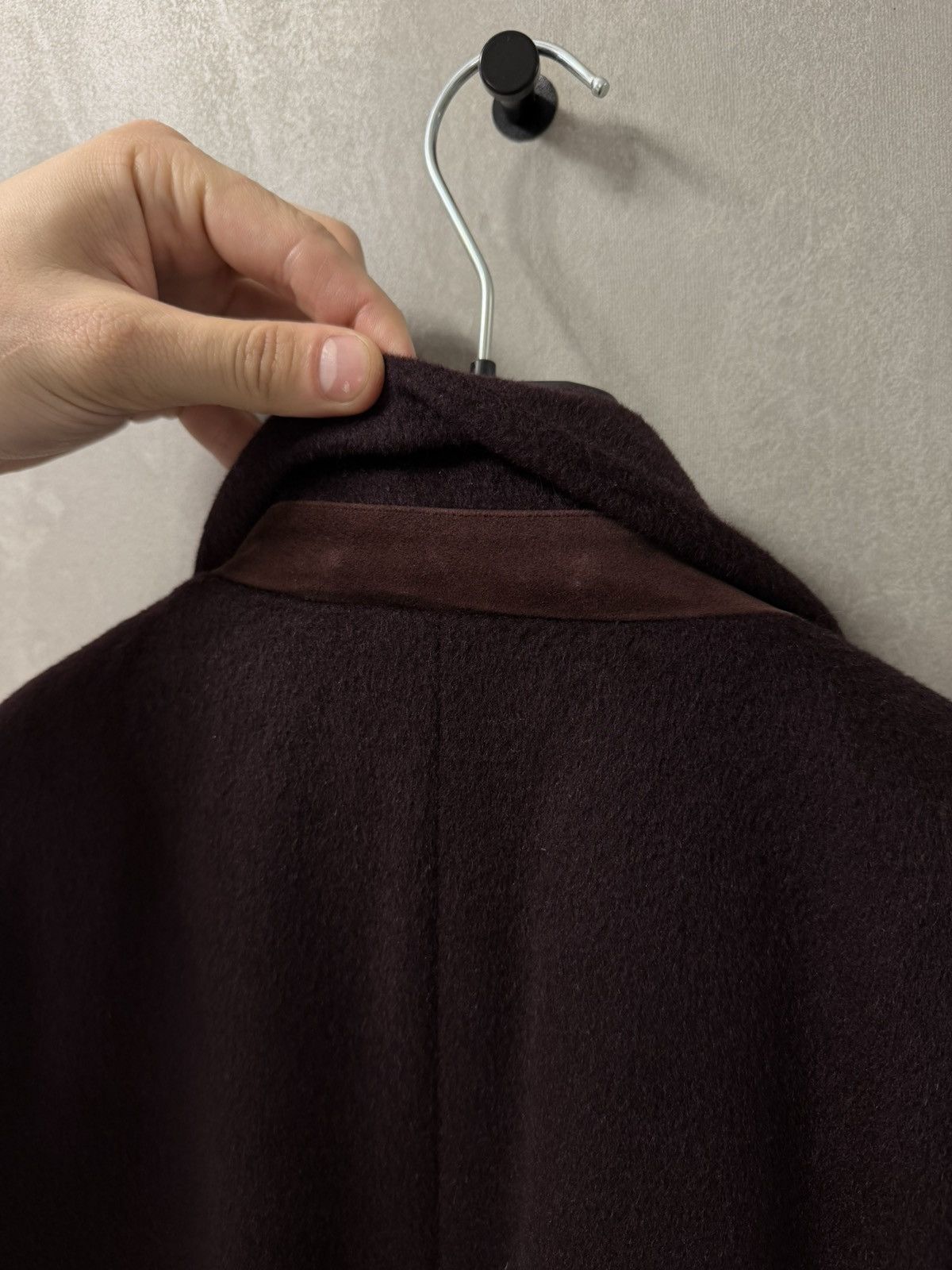 Allsaints AllSaints wool manor coat jacket dark garnet size S-M Size US S / EU 44-46 / 1 - 13 Thumbnail