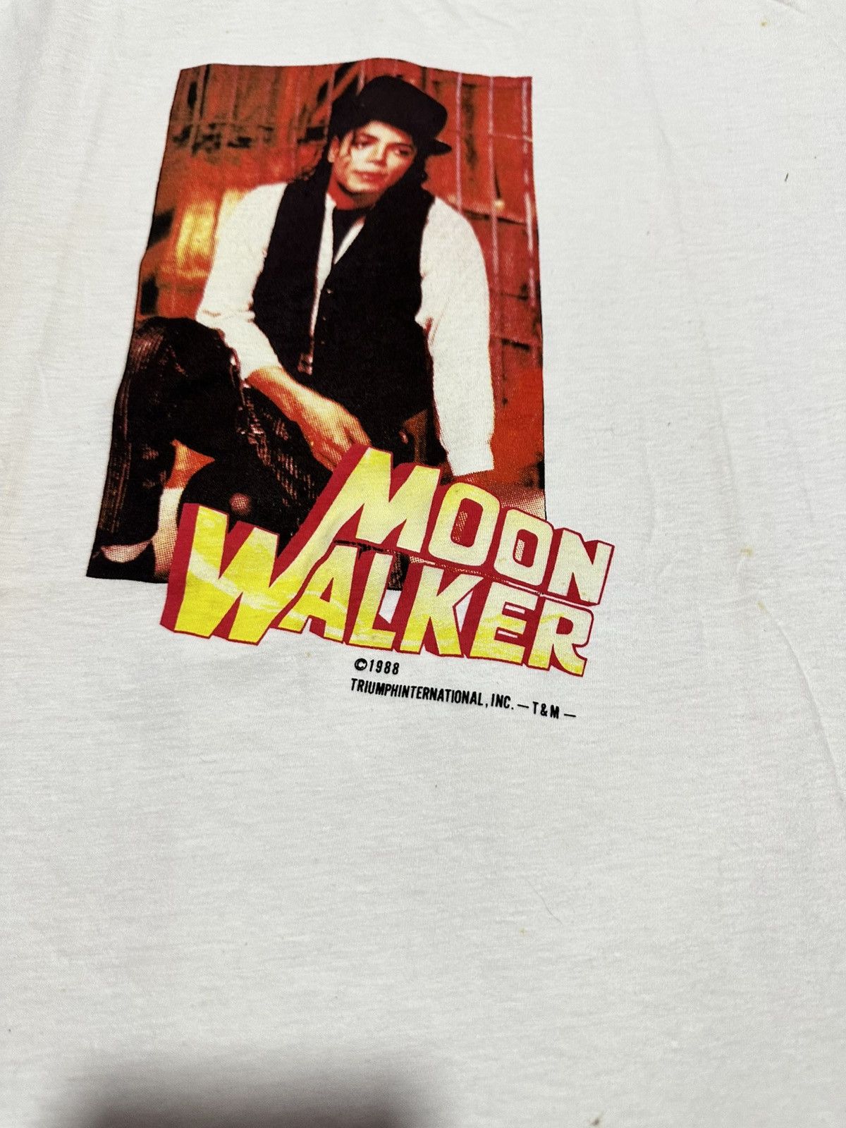 Michael Jackson Vtg 80s Micheal Jackson Size US L / EU 52-54 / 3 - 6 Thumbnail