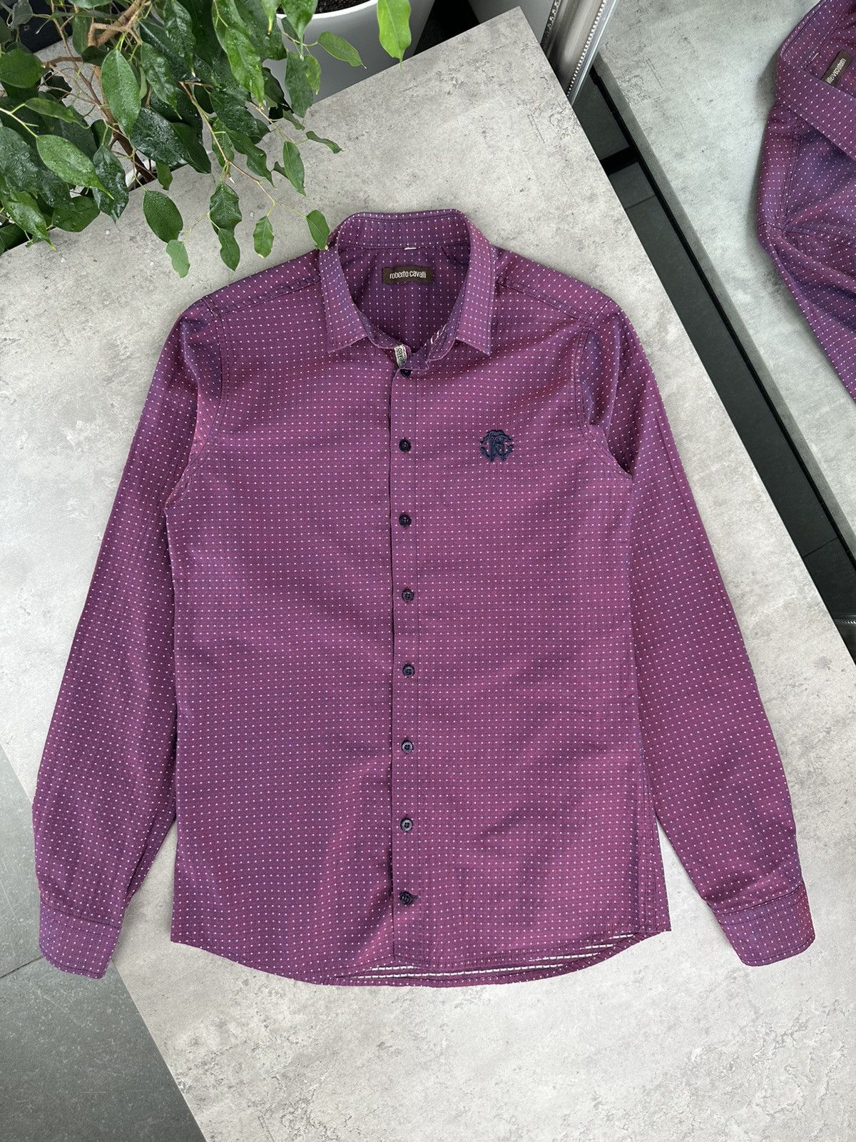 Roberto Cavalli Roberto Cavalli Shirt Long Sleeve Size US S / EU 44-46 / 1 - 1 Thumbnail