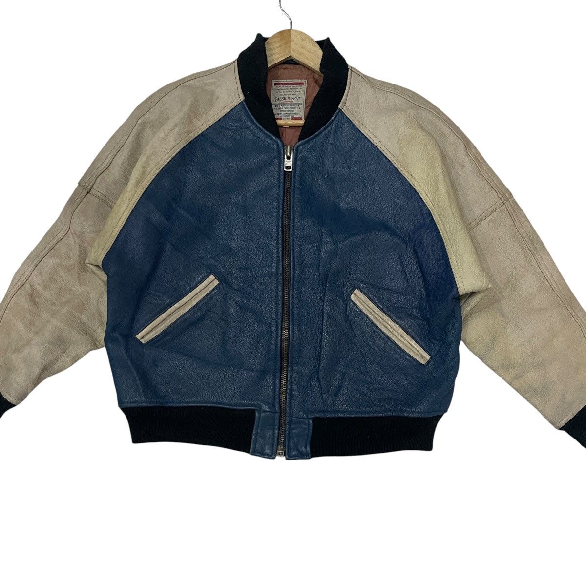 Vintage Vintage 80s Passion Beat San Fransisco Leather Jacket Size US L / EU 52-54 / 3 - 8 Thumbnail