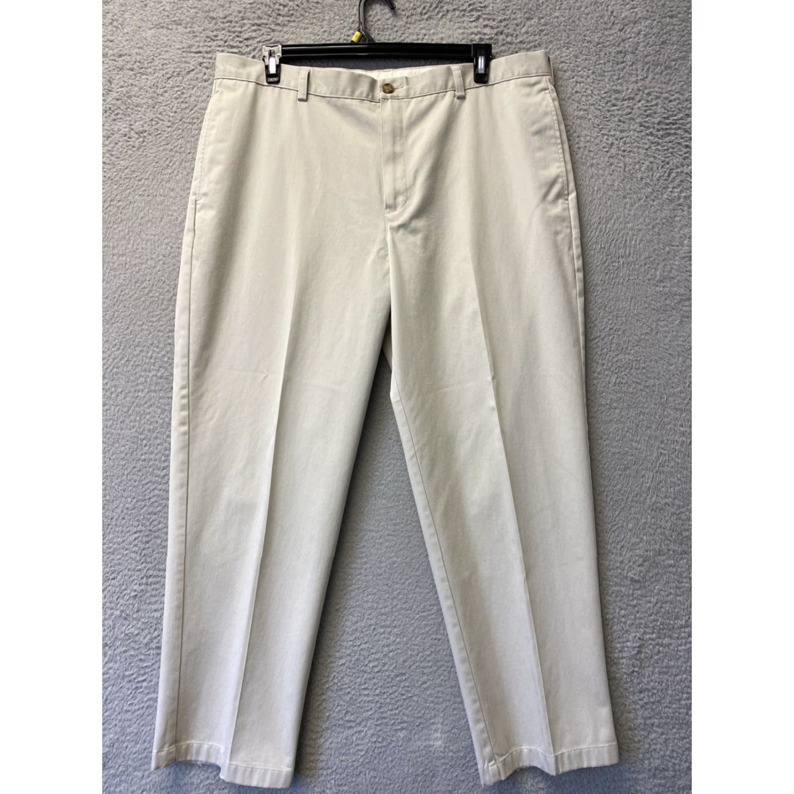 Vintage VINTAGE LL Bean Chino Pants Mens 40x30 Light Khaki Trousers / 166-4 Size US 40 / EU 56 - 3 Thumbnail