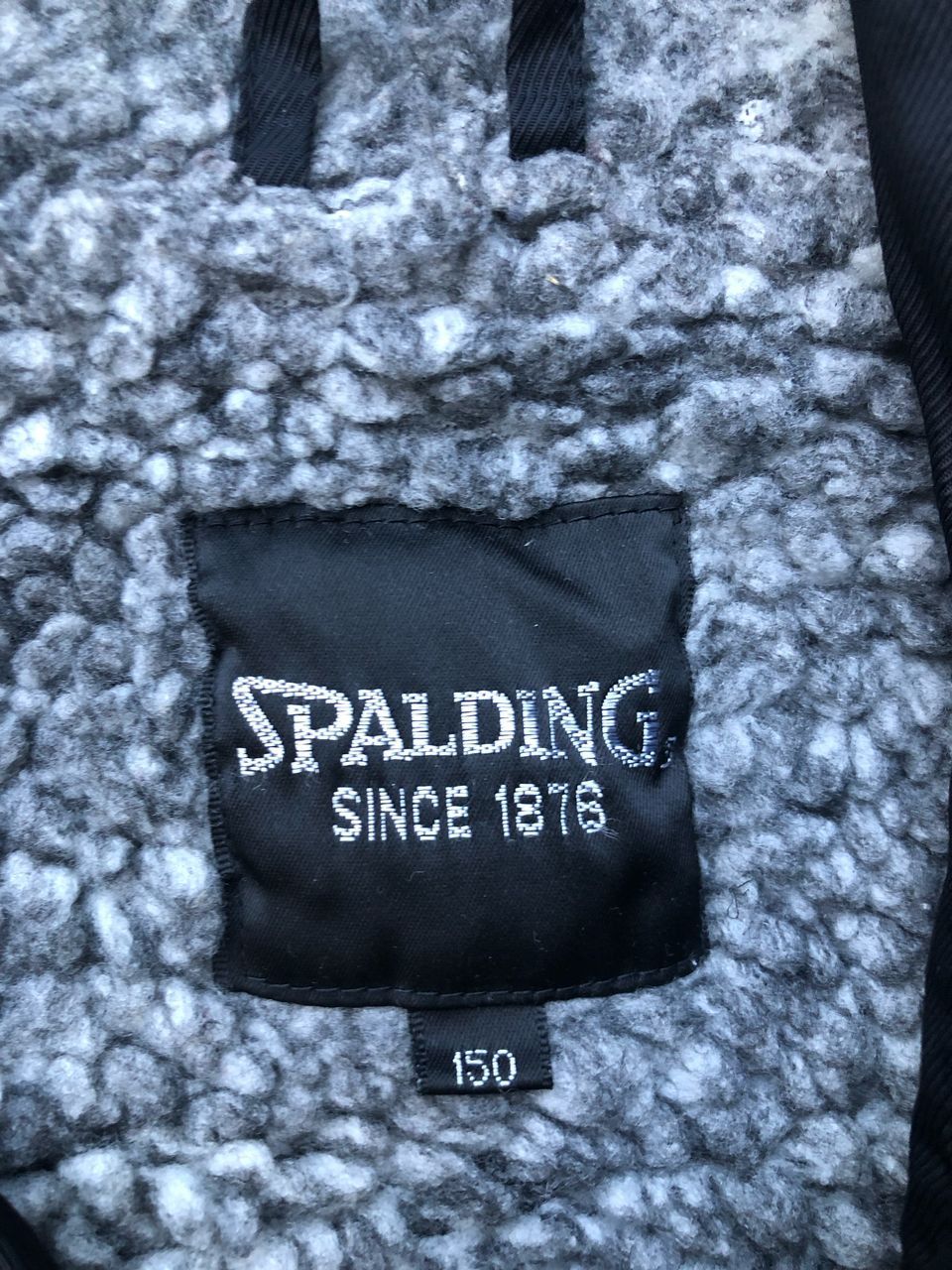 Spalding × Vintage Vintage Spalding SpellOut Sherpa Windbreaker Jacket Size US L / EU 52-54 / 3 - 4 Thumbnail