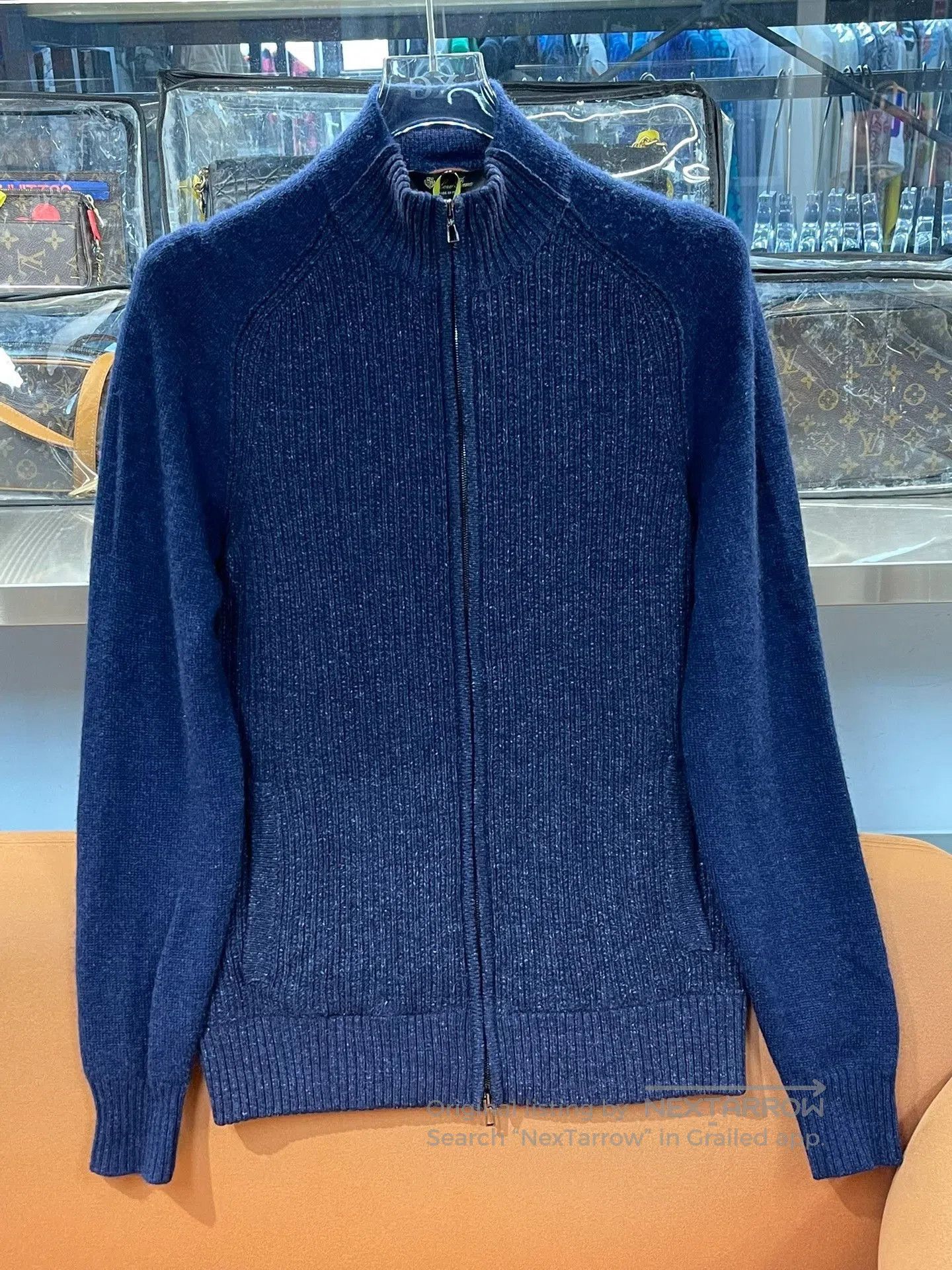 Loro Piana Loro Piana Men's Double Zip Knit Cardigan. Size US M / EU 48-50 / 2 - 1 Thumbnail