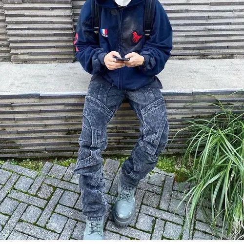 Urban Heritage Washed Distressed Jeans Trousers Opium style Size US 30 / EU 46 - 9 Thumbnail